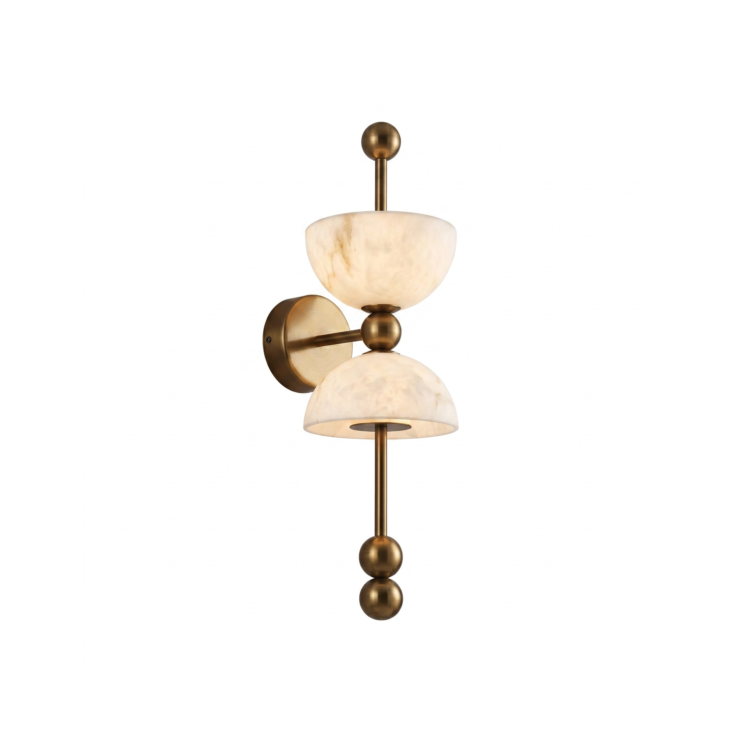 Lindenborne Alabaster Indoor Wall Light