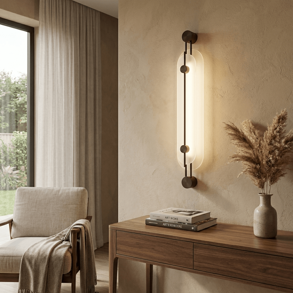Eirirenne Alabaster Wall Sconce