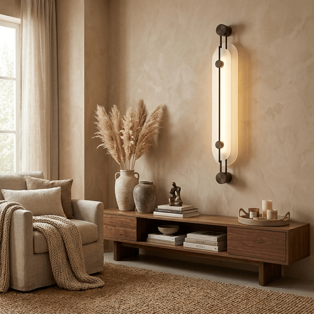 Eirirenne Alabaster Wall Sconce