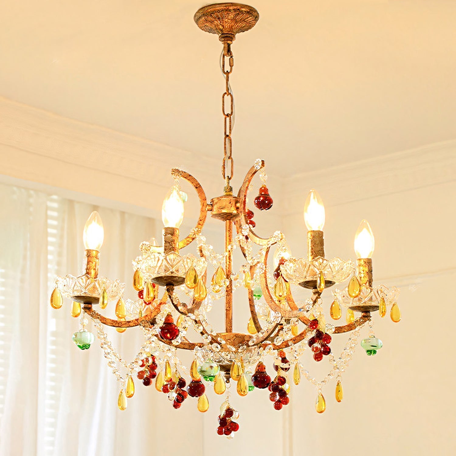 Garnet Chandelier