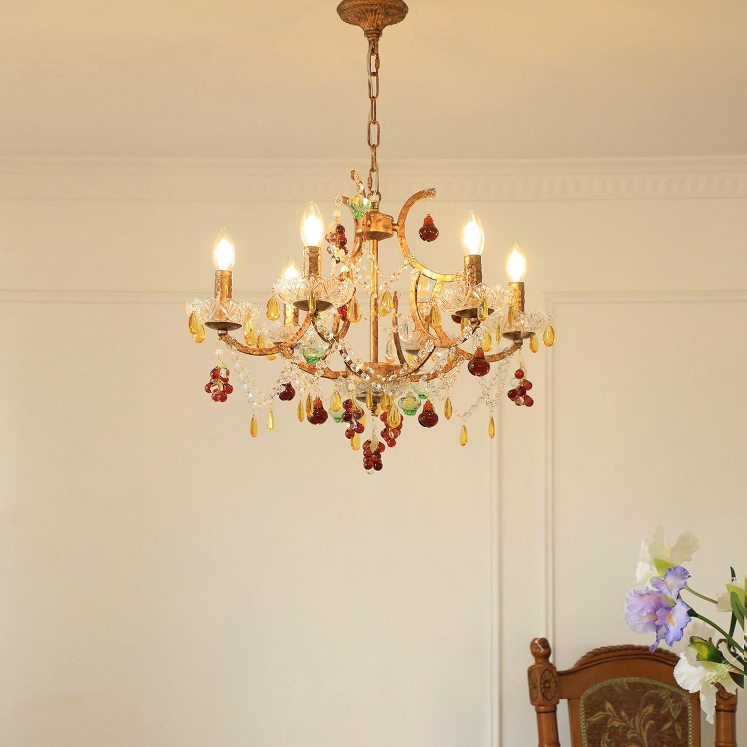Garnet Chandelier