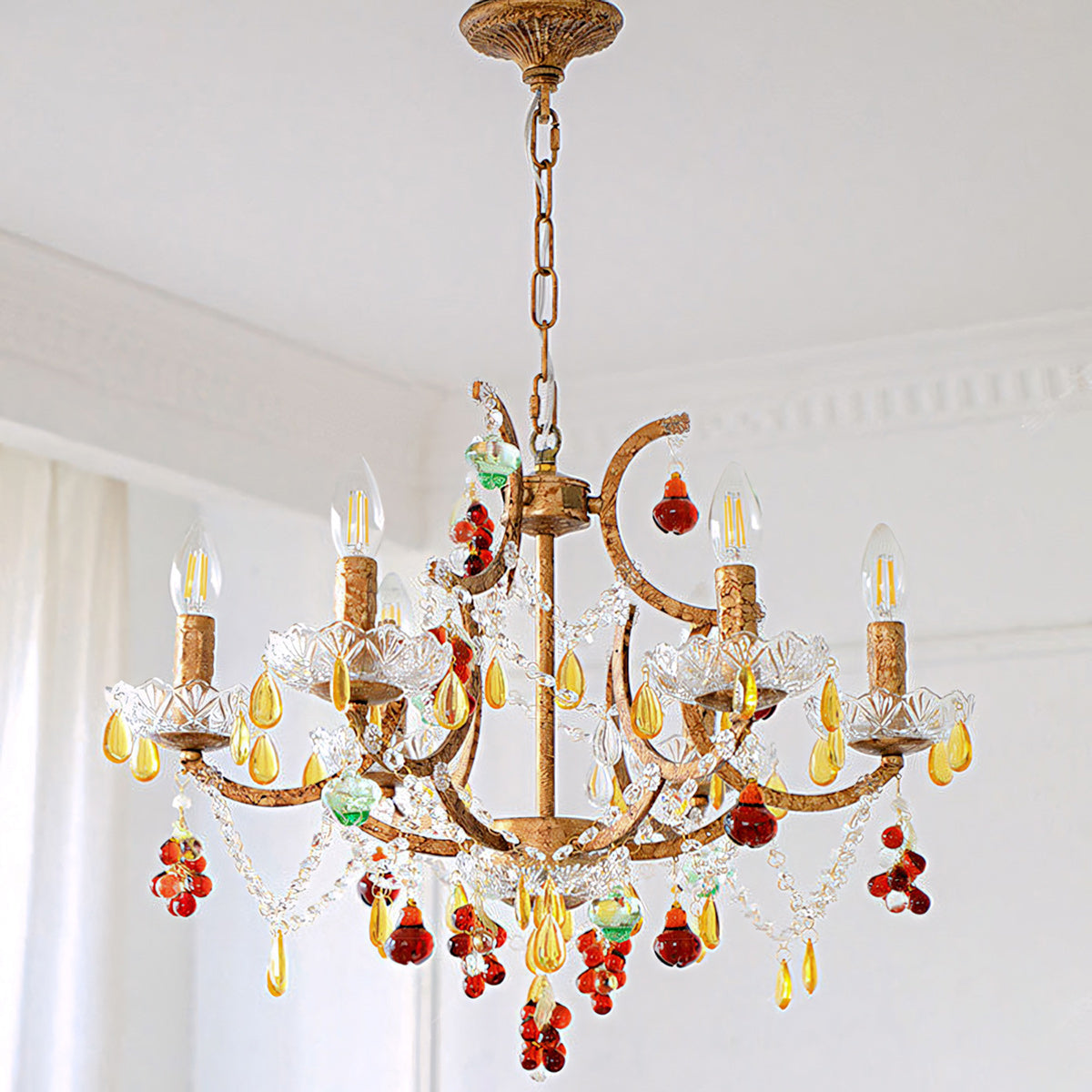 Garnet Chandelier