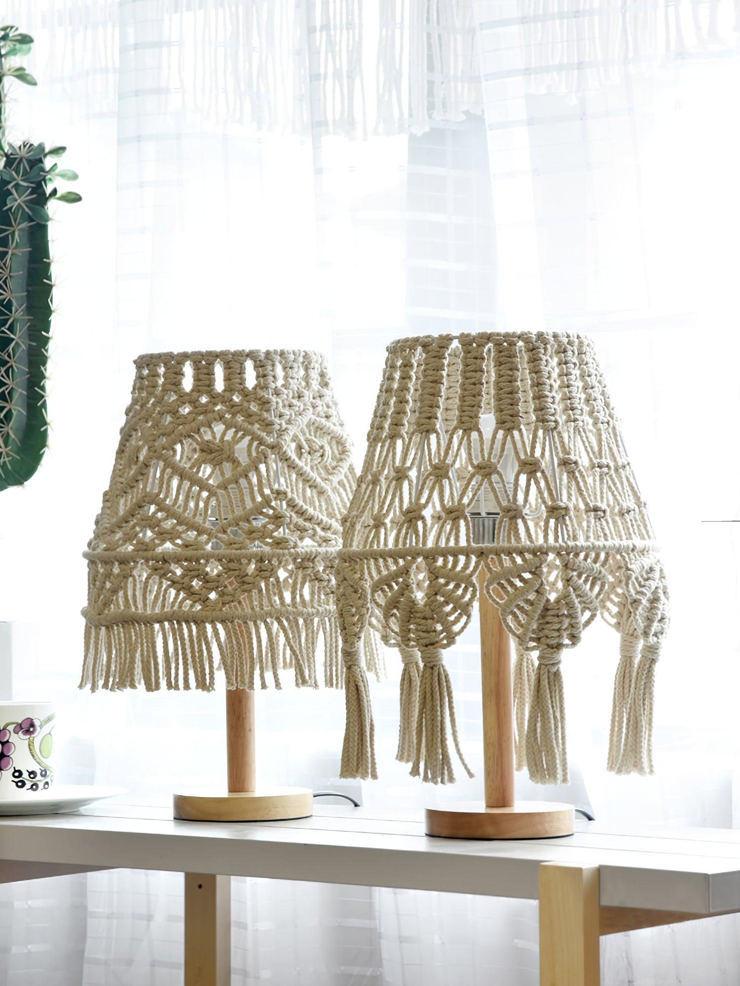 Tassara Wood Table Lamp