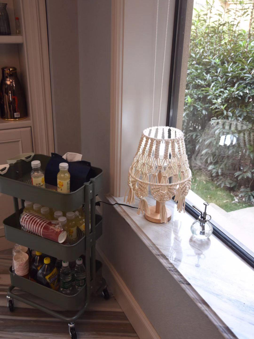 Tassara Wood Table Lamp