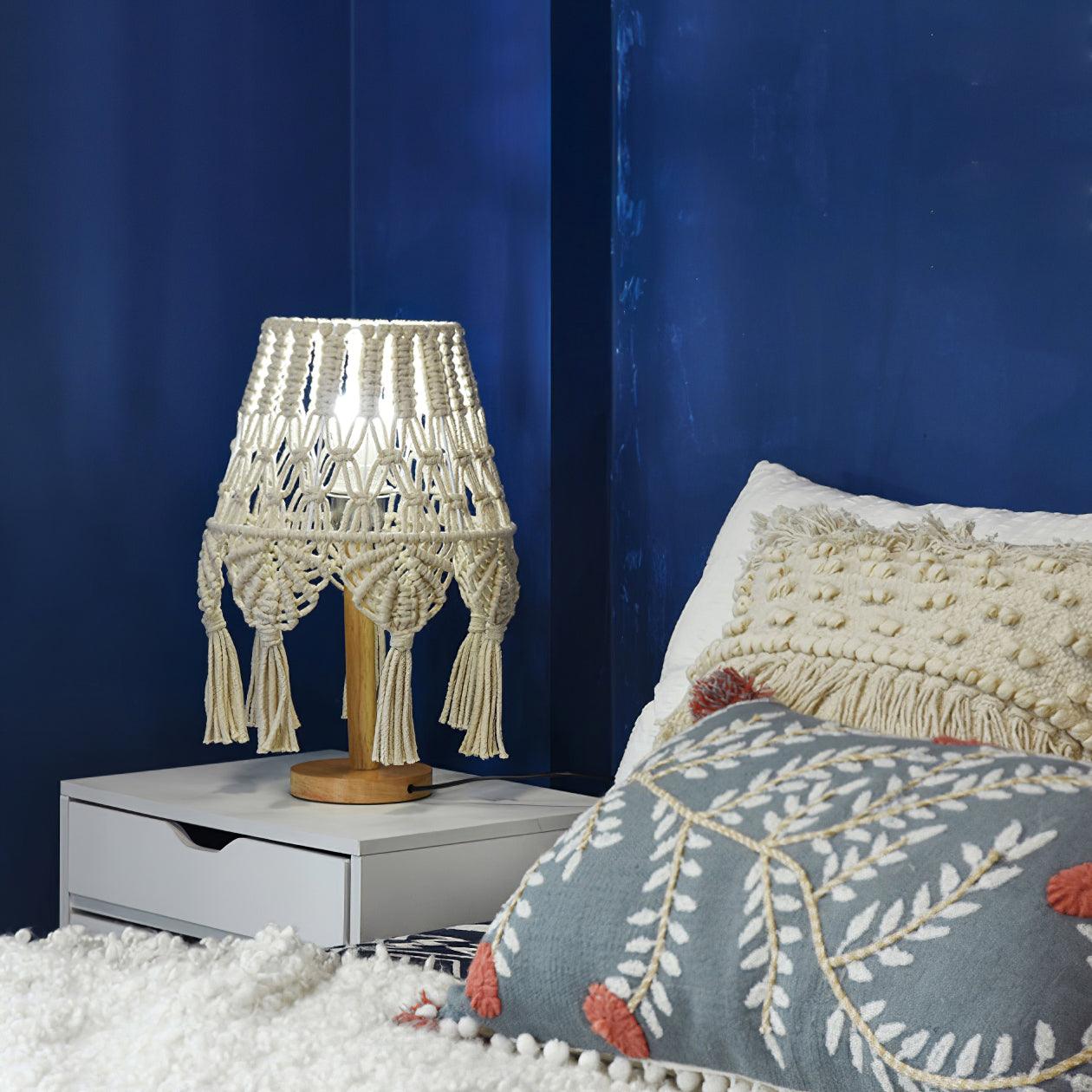 Tassara Wood Table Lamp