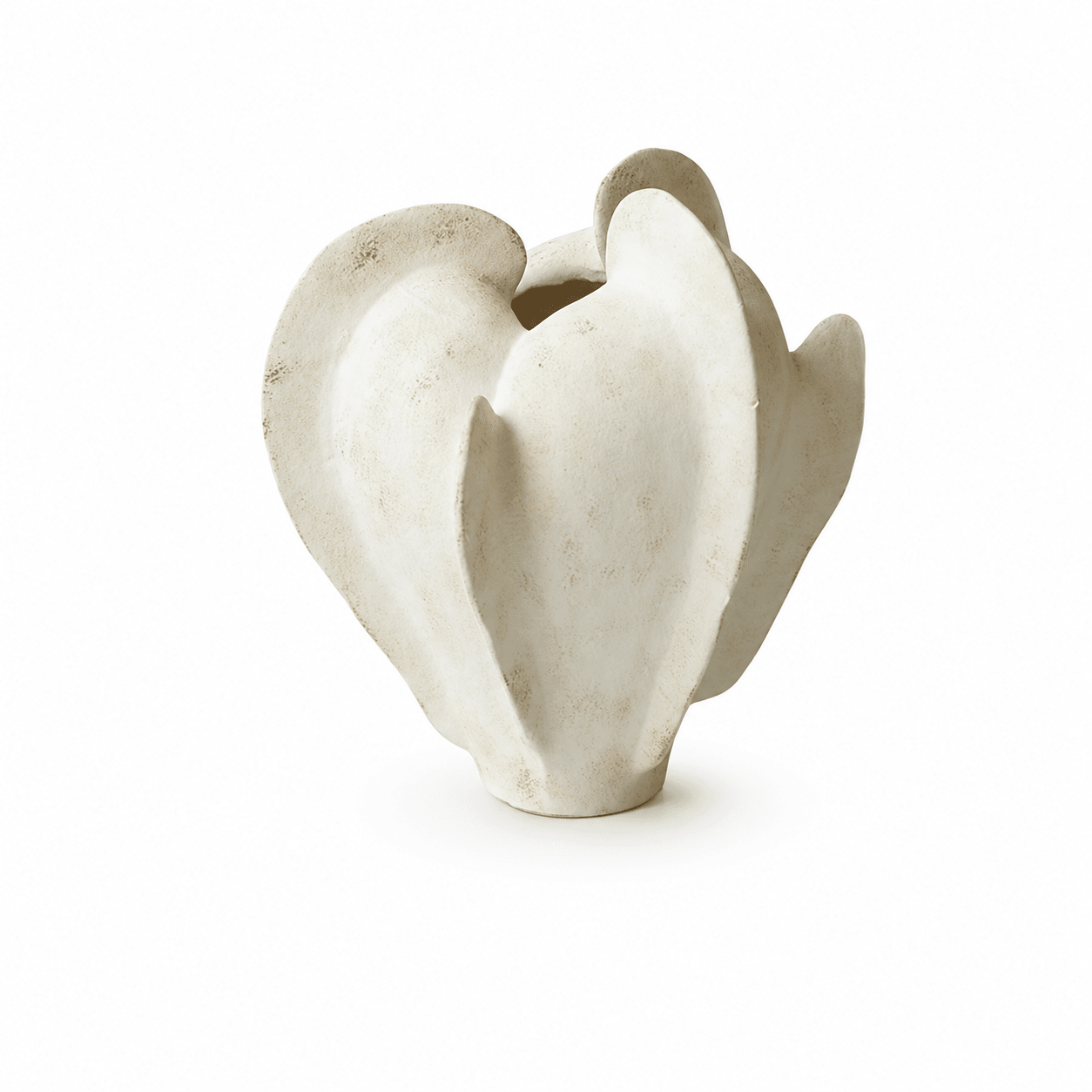 Magnolia Bloom Ceramic Sculpture Vase