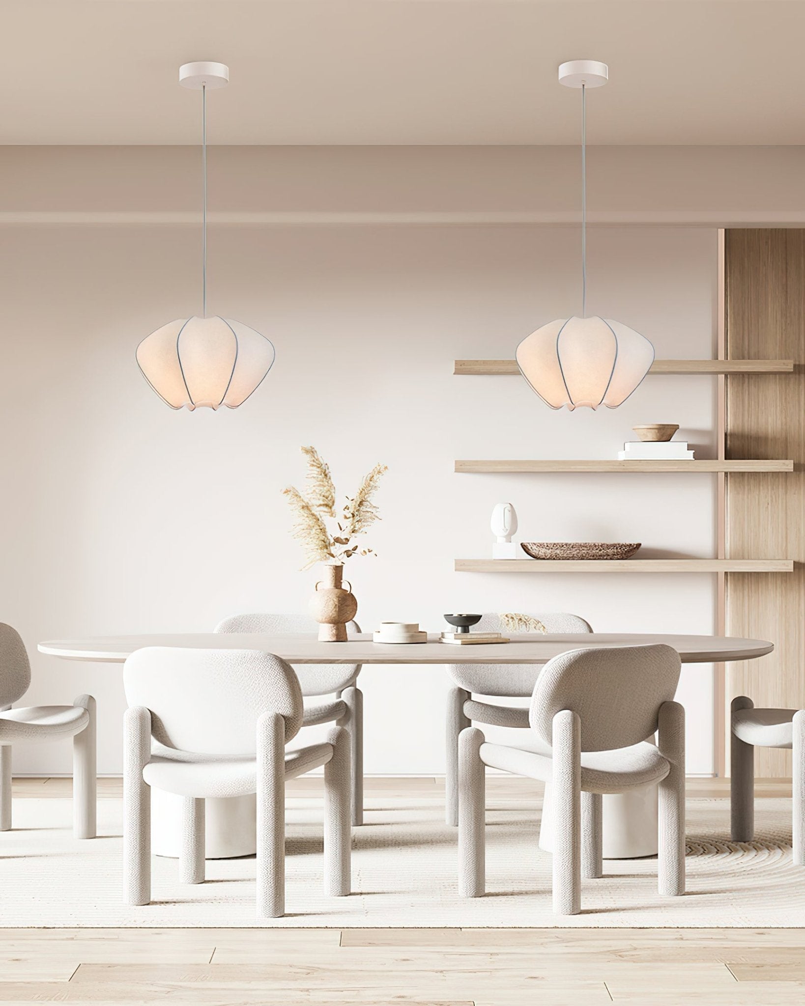 Pithos Silk Elegant Pendant Lamp