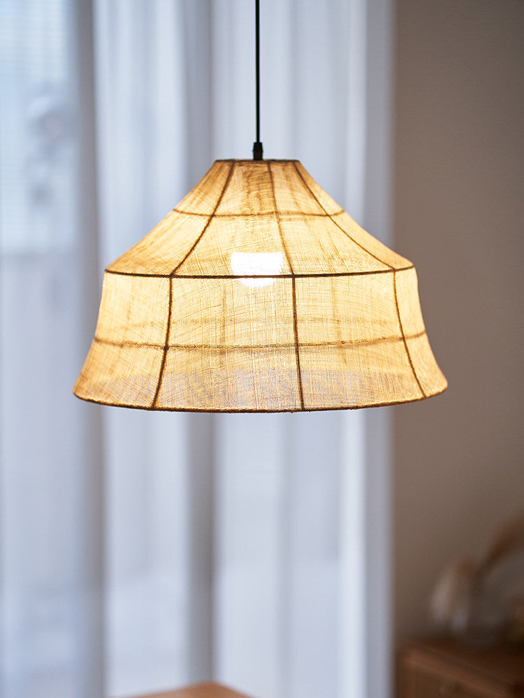 Kirkhurst Woven Fiber Pendant Lamp