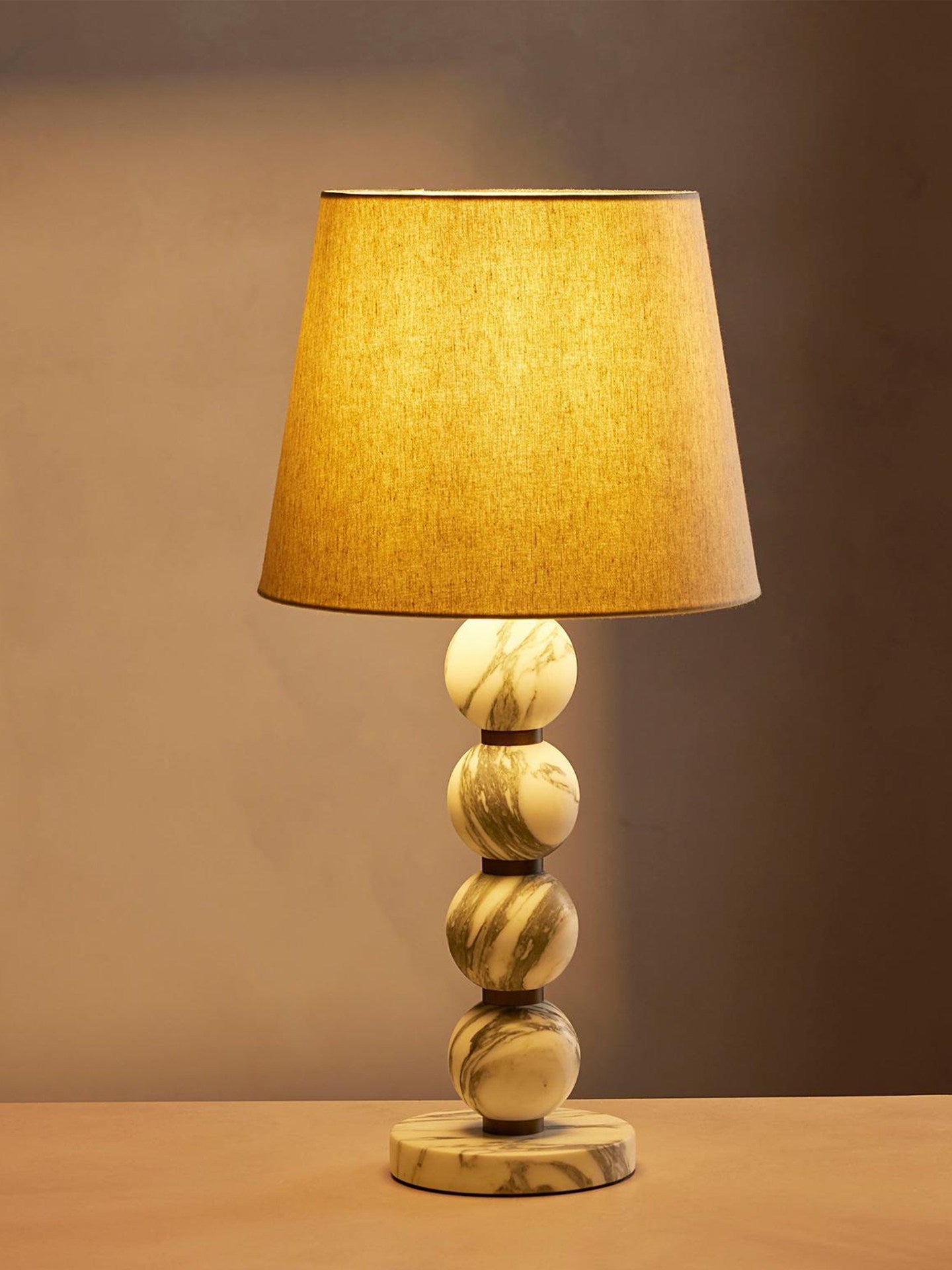 Avrielle Marble Sphere Table Lamp