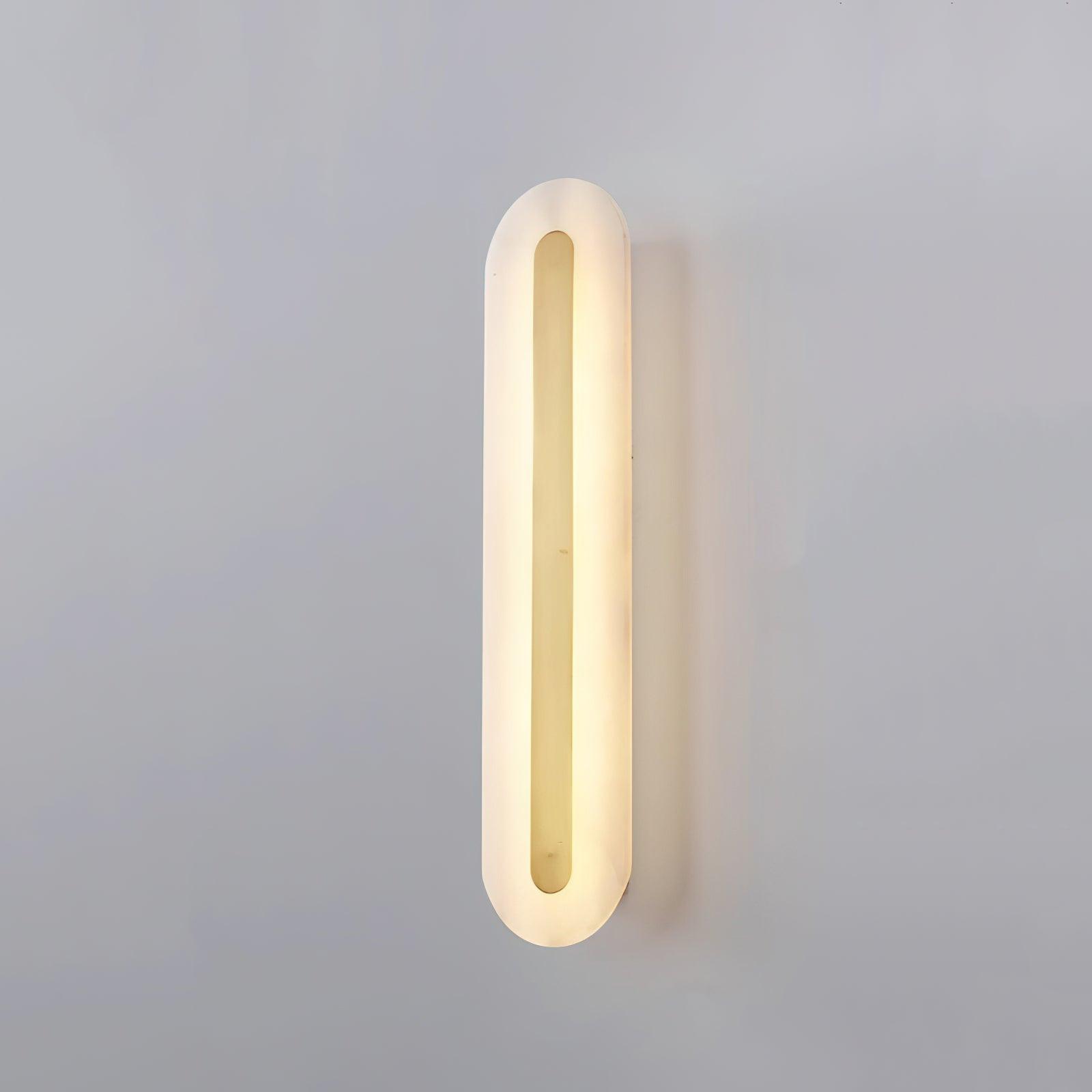 Kristy Alabaster Rounded Wall Lamp