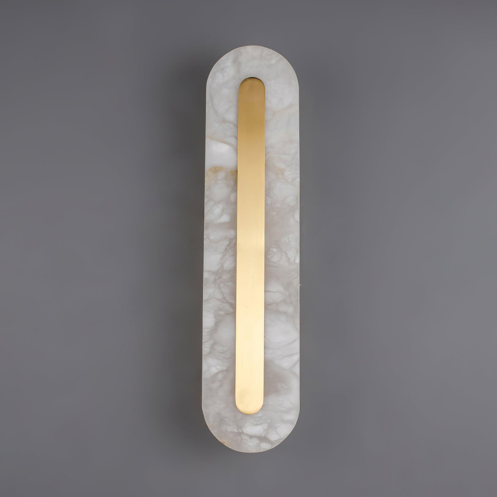 Kristy Alabaster Rounded Wall Lamp