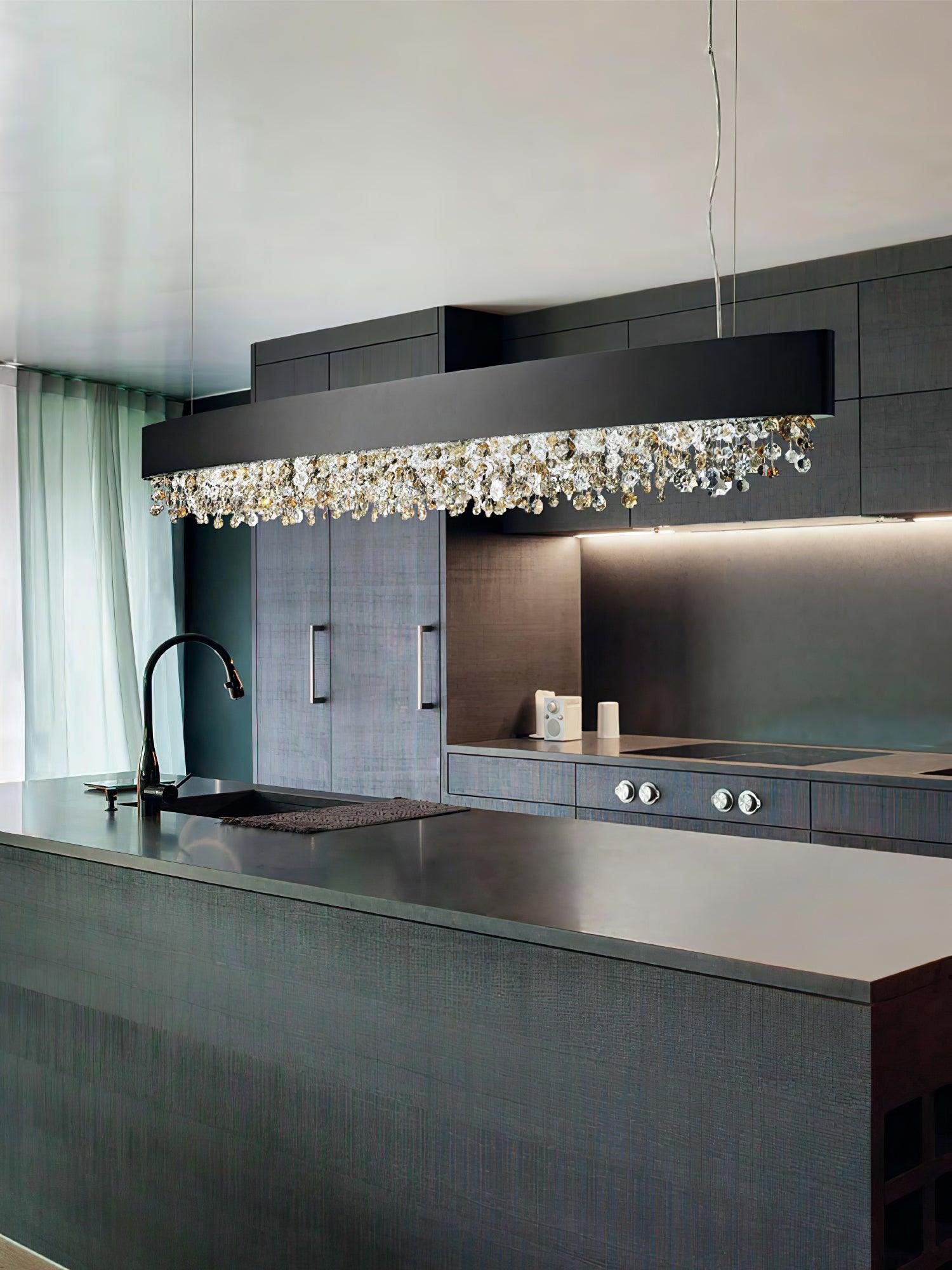 Kaelan Modern Luxury Crystal Pendant Light