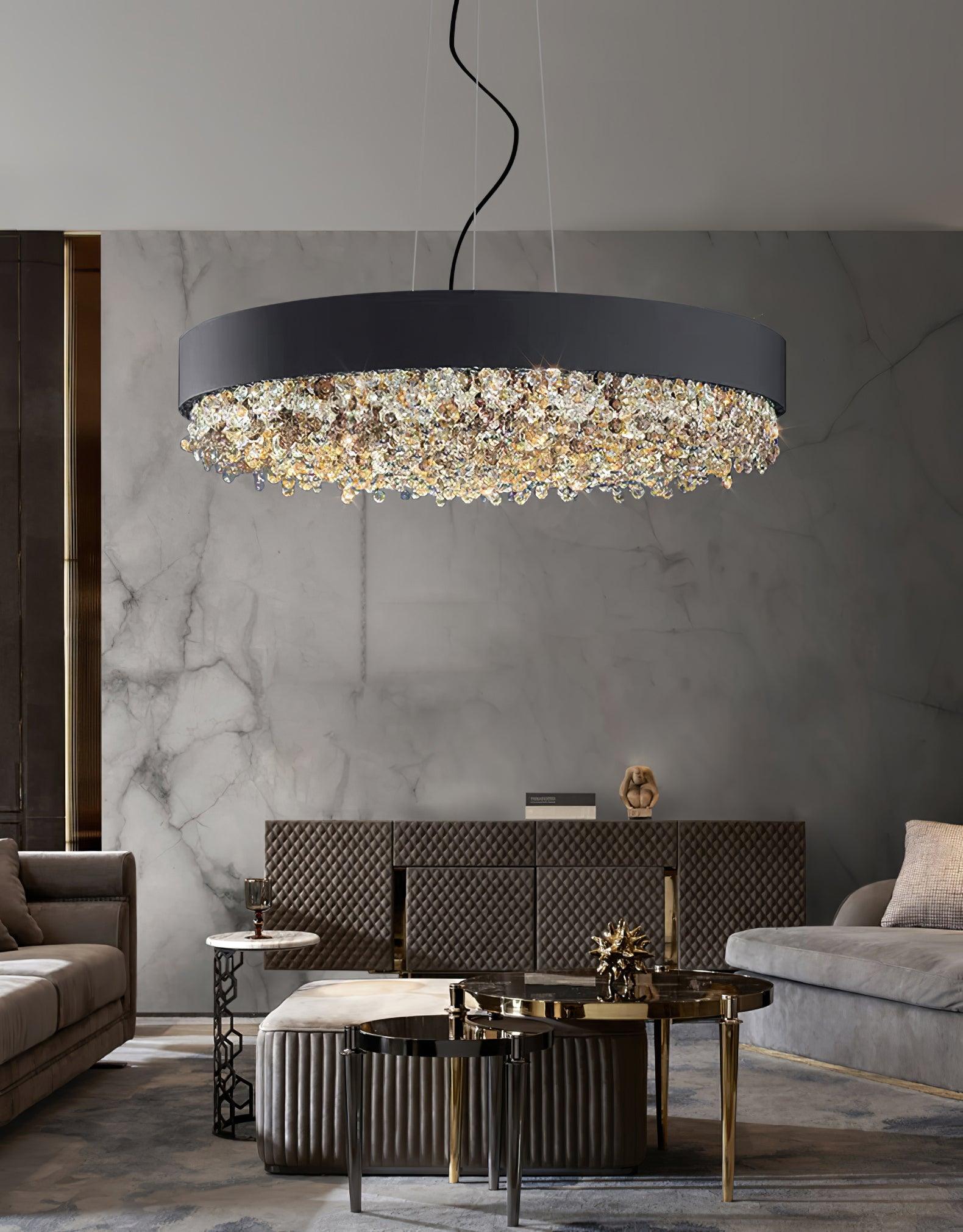 Kaelan Modern Luxury Crystal Pendant Light