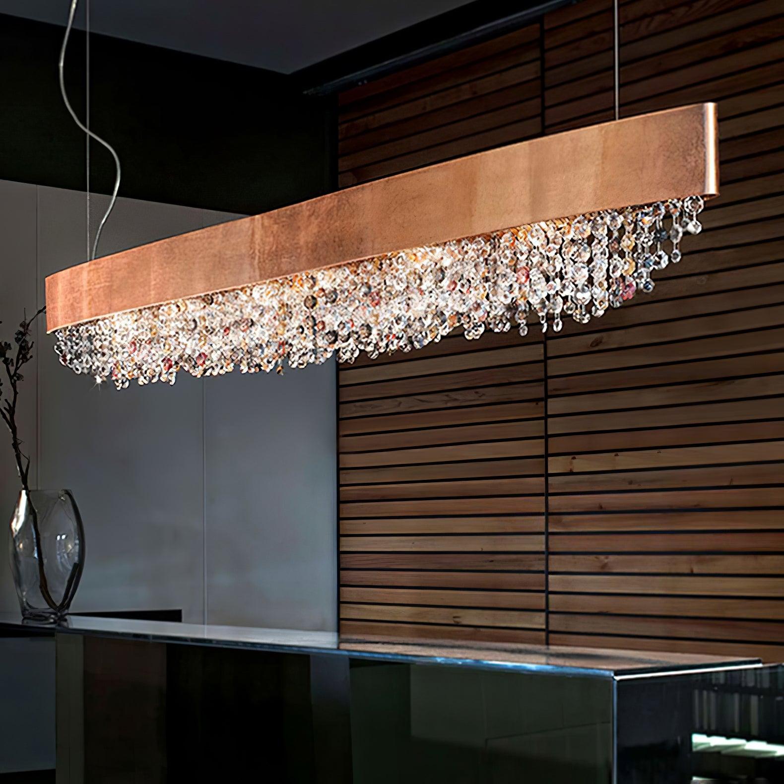 Kaelan Modern Luxury Crystal Pendant Light