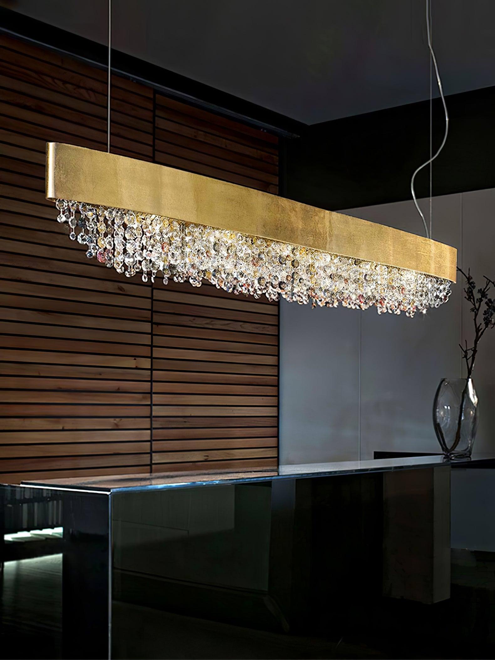 Kaelan Modern Luxury Crystal Pendant Light