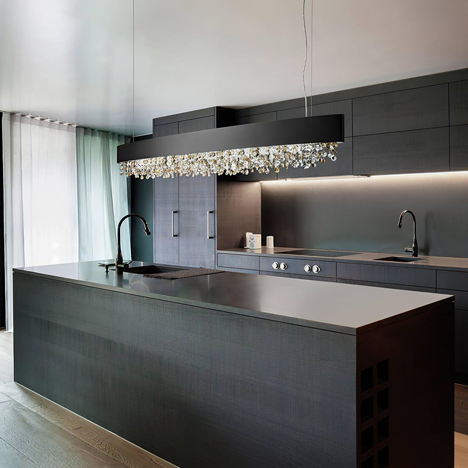 Kaelan Modern Luxury Crystal Pendant Light