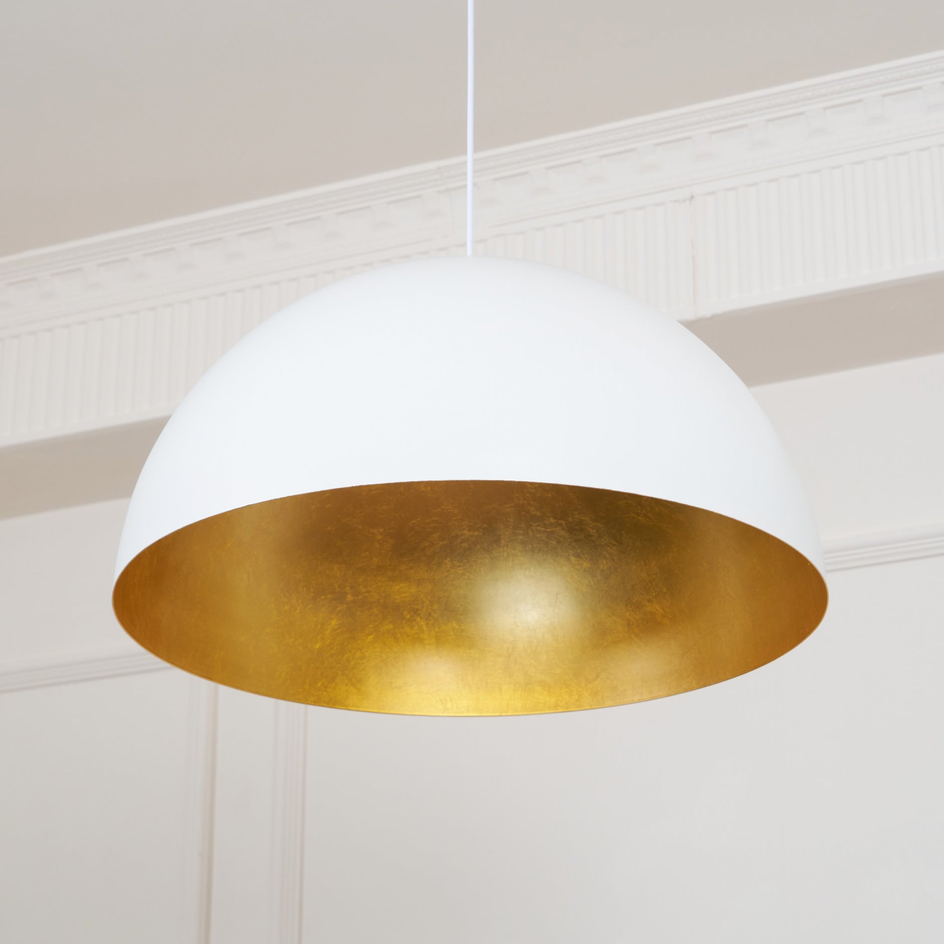 Renorira Pendant Lamp Dome Bowl for Dining Room