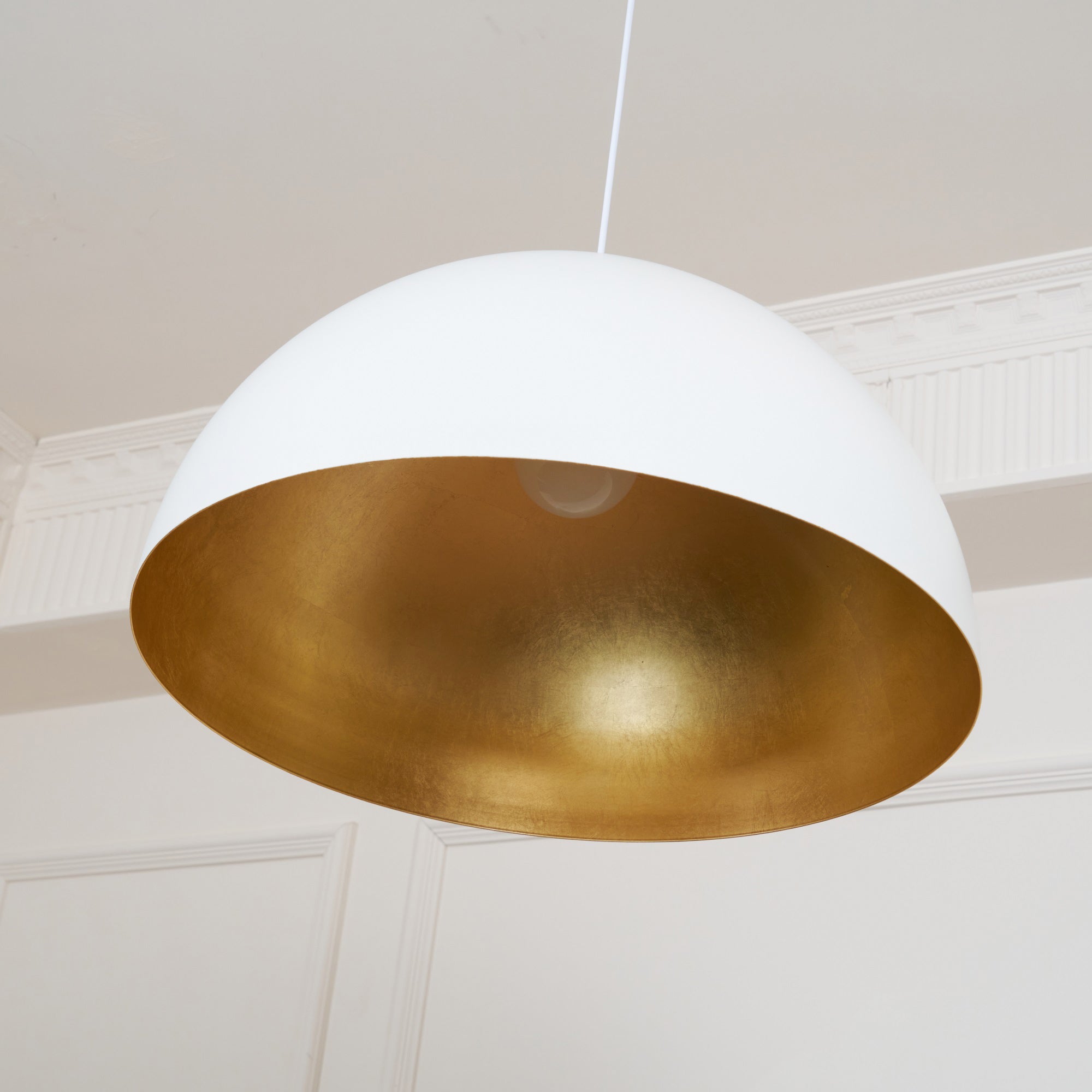 Renorira Pendant Lamp Dome Bowl for Dining Room