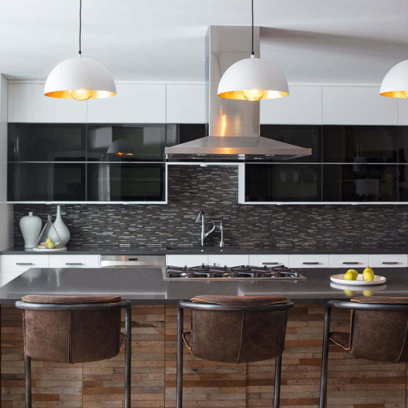 Renorira Pendant Lamp Dome Bowl for Dining Room