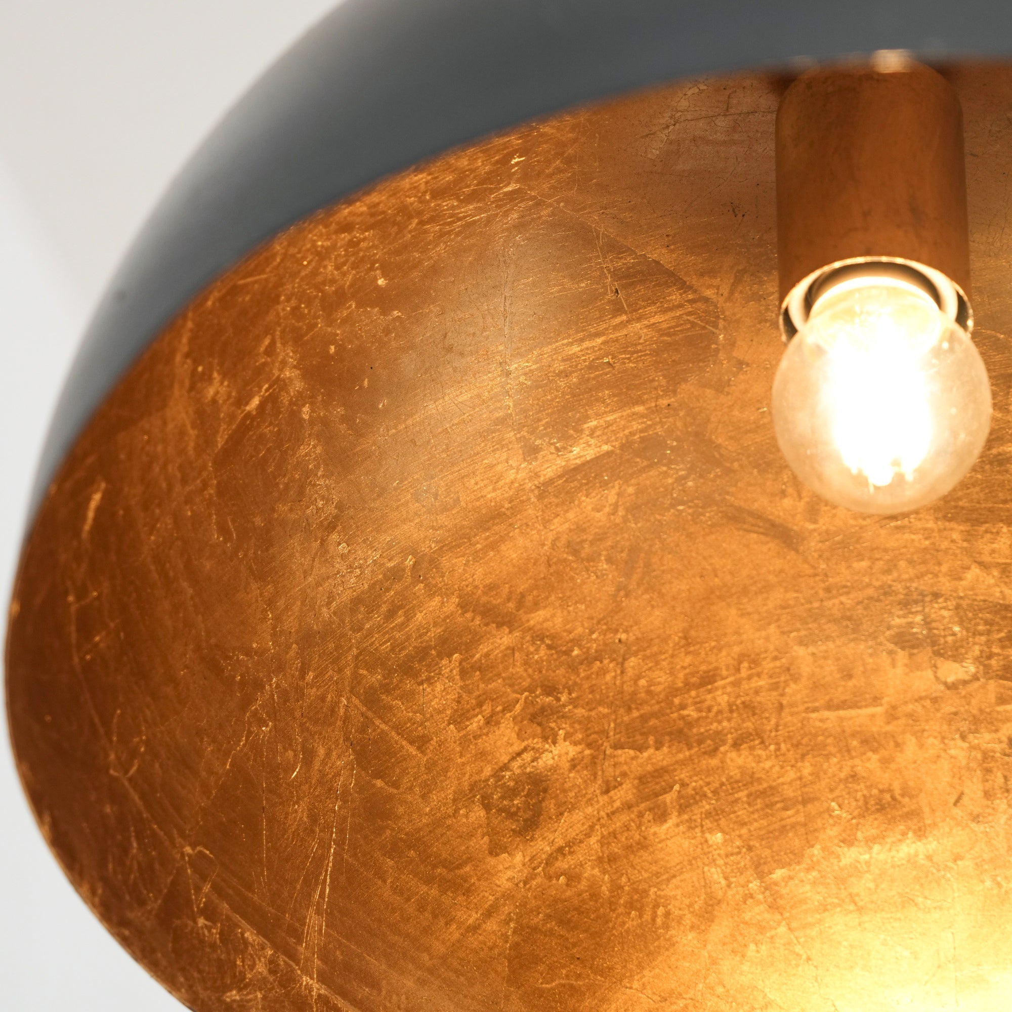 Renorira Pendant Lamp Dome Bowl for Dining Room