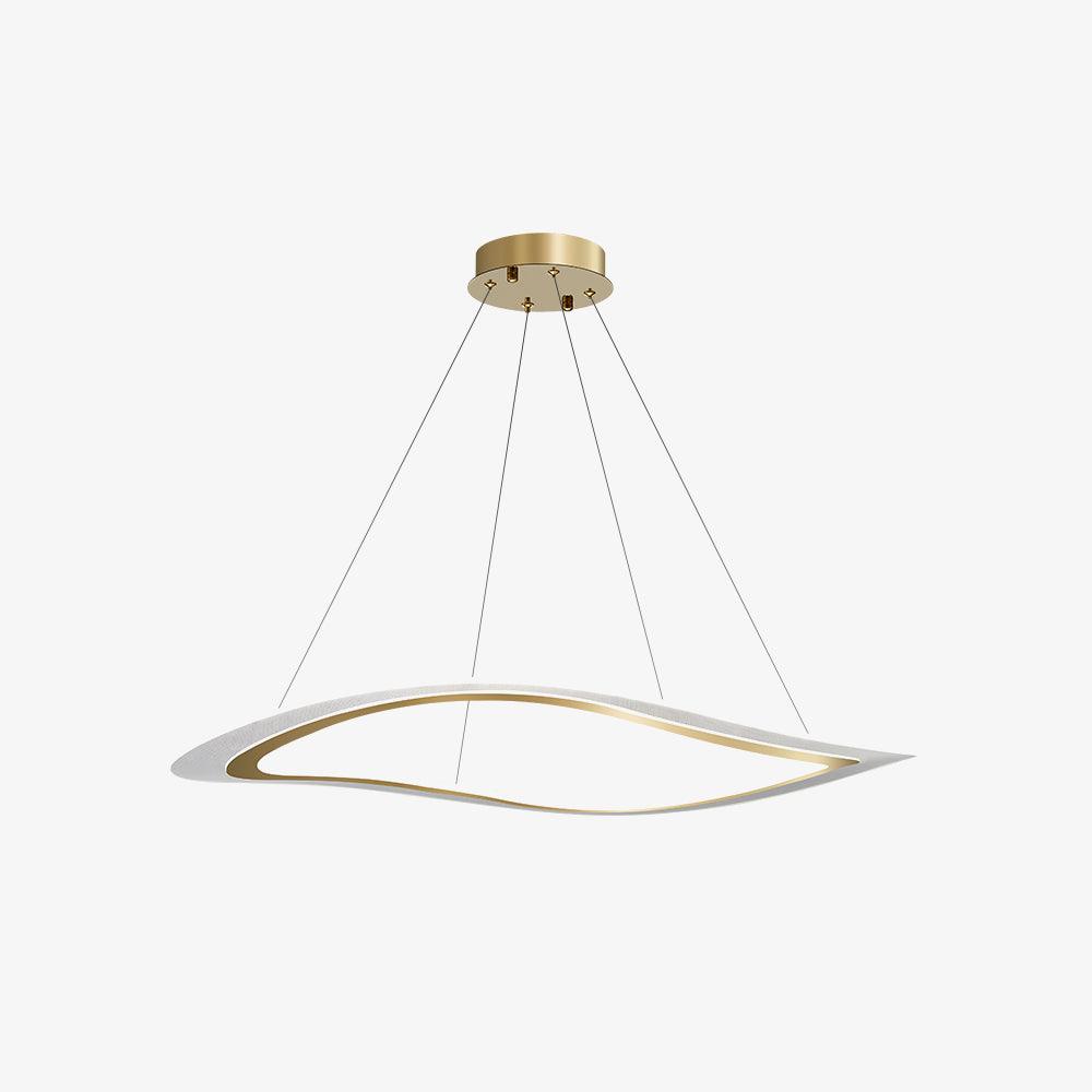 Soleleon Chandelier LED Acrylic Gold Modern