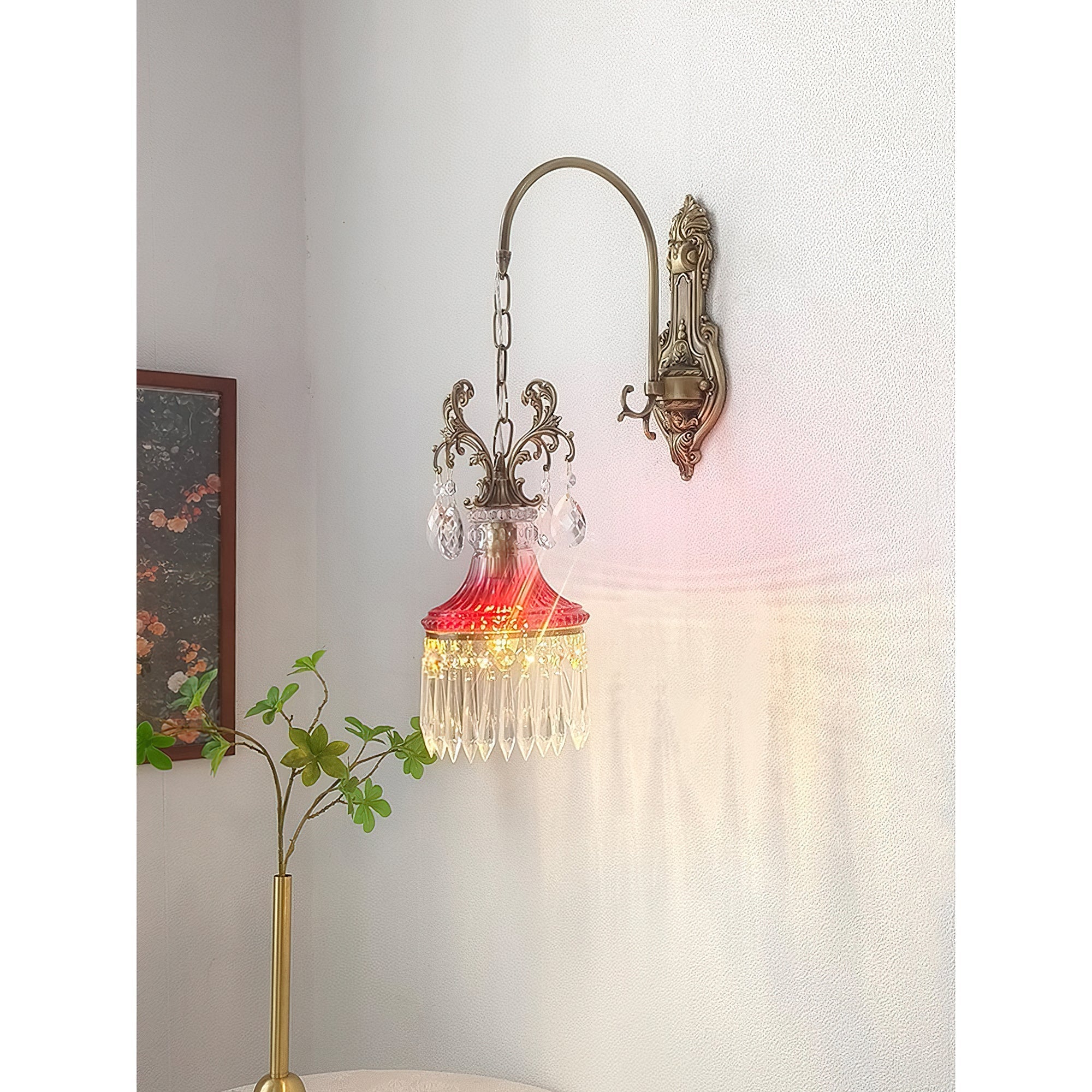 Marquise Crystal Wall Lamp
