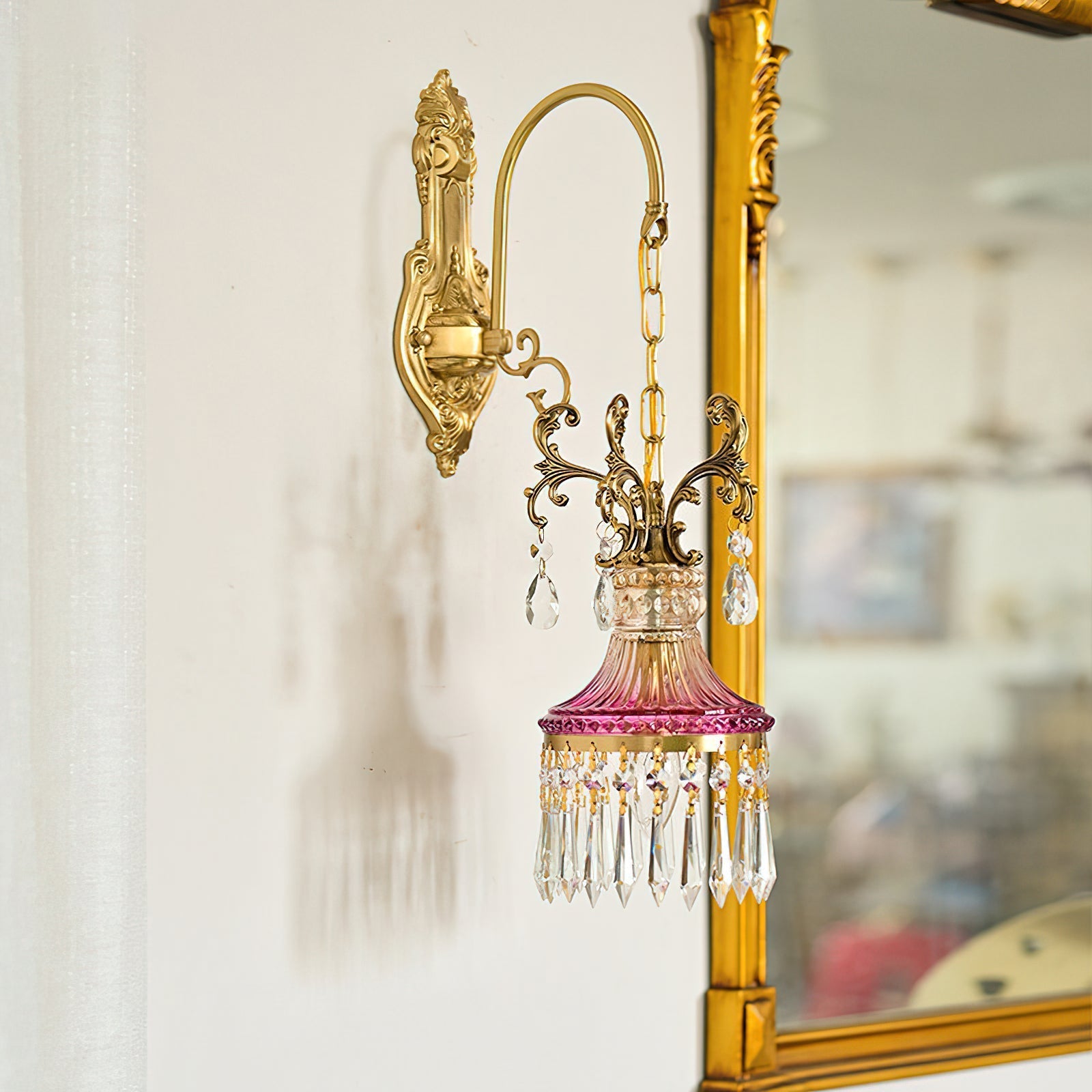 Marquise Crystal Wall Lamp
