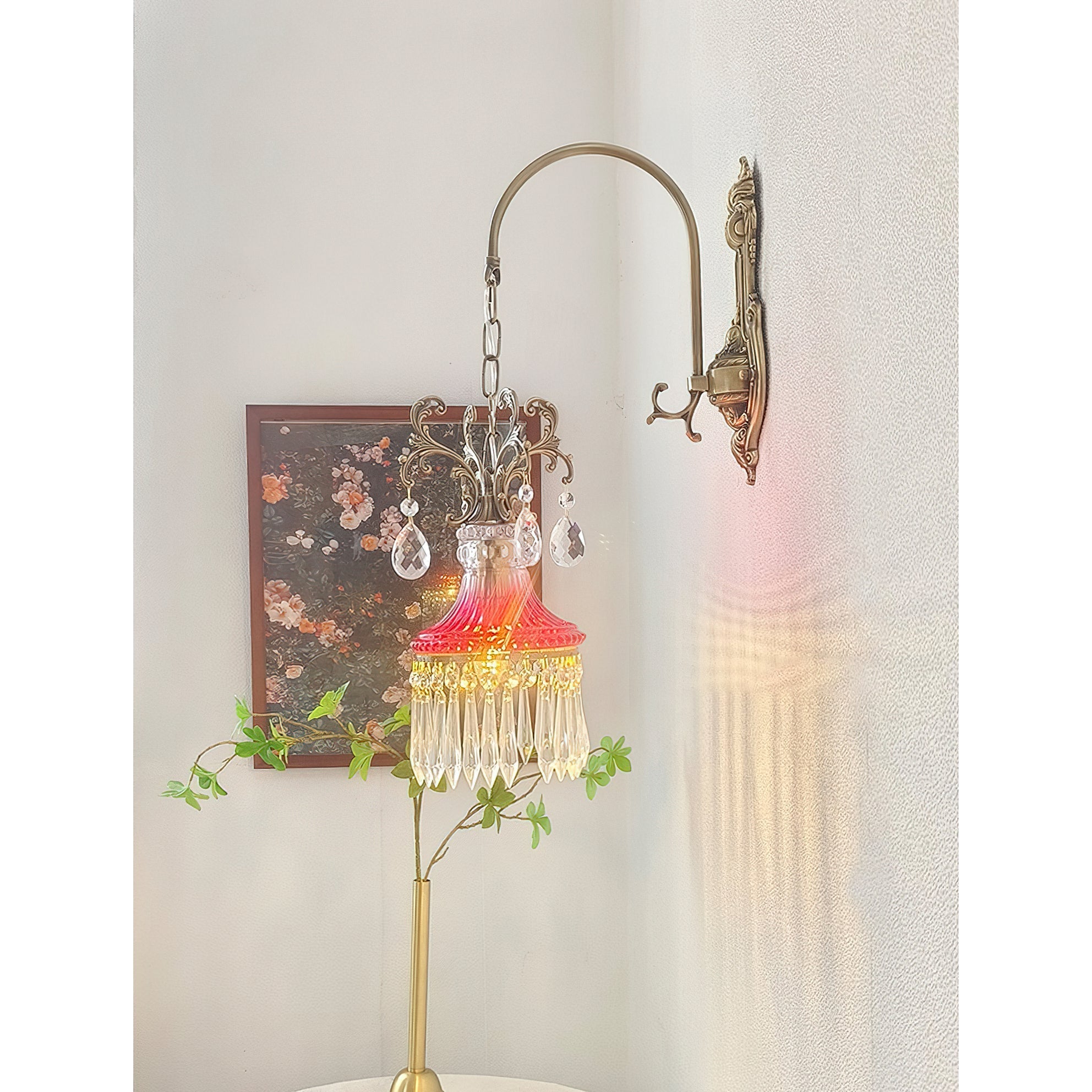 Marquise Crystal Wall Lamp