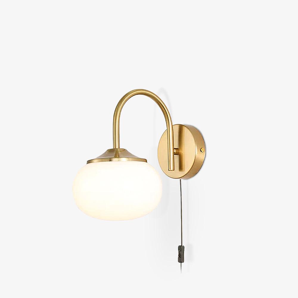 Kevely Premium Nordic Art Plug-in Glass Sconce Wall Lamp