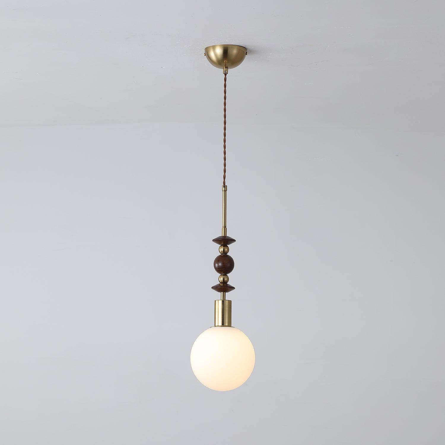 Aldanelle Wood Pendant Light