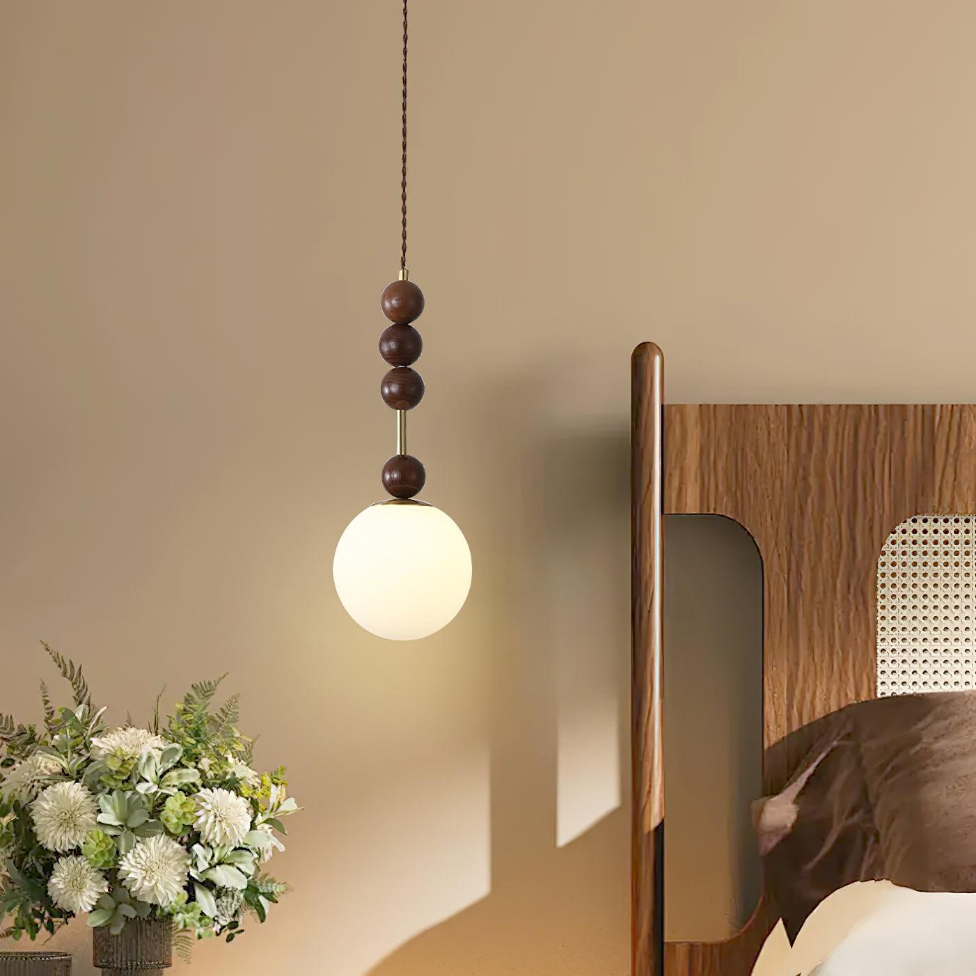 Aldanelle Wood Pendant Light