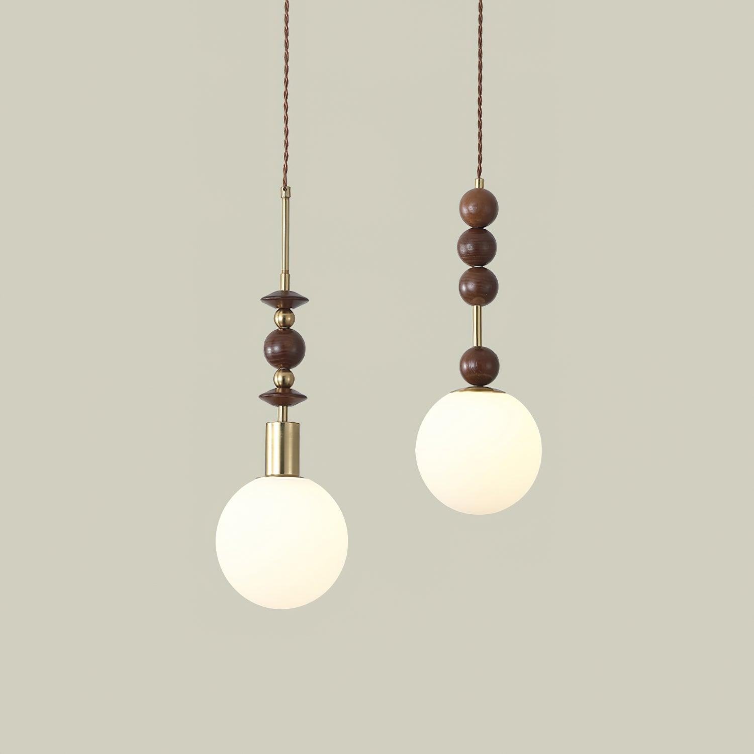 Aldanelle Wood Pendant Light