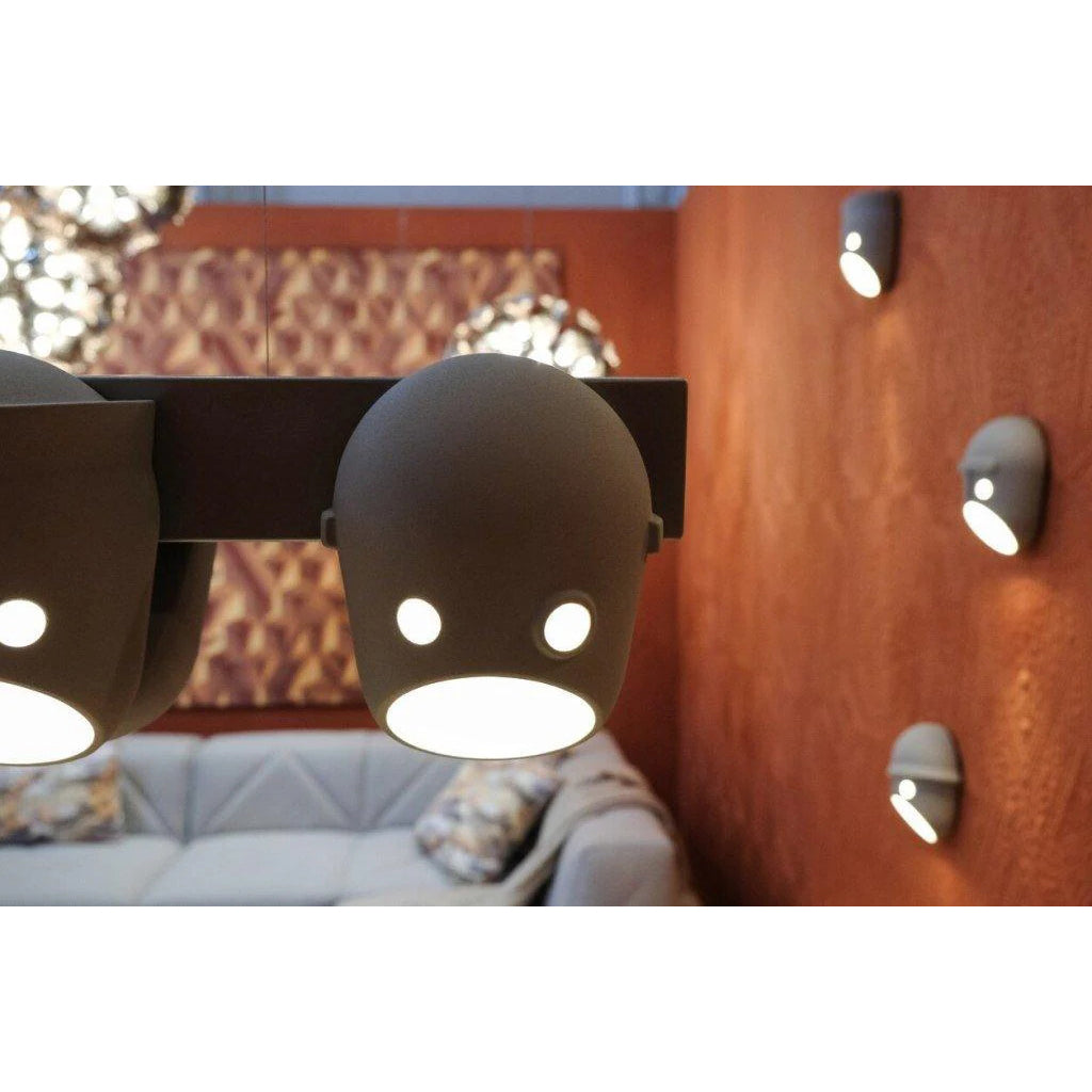 Mask Individual Creativity Resin Wall Light