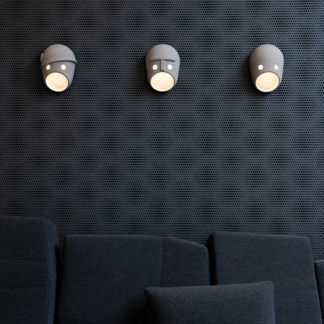 Mask Individual Creativity Resin Wall Light