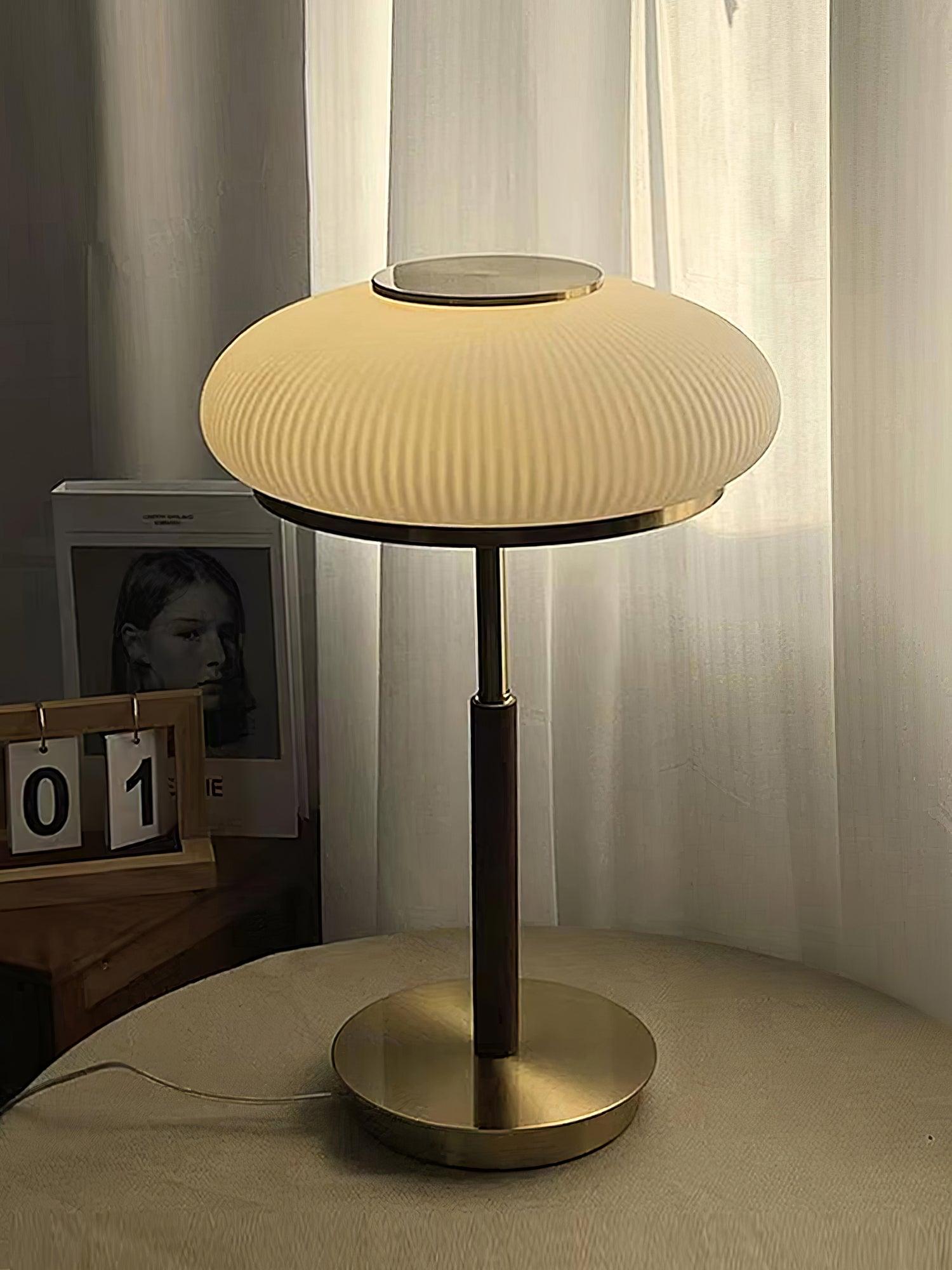 Glimmce Wood Table Lamp