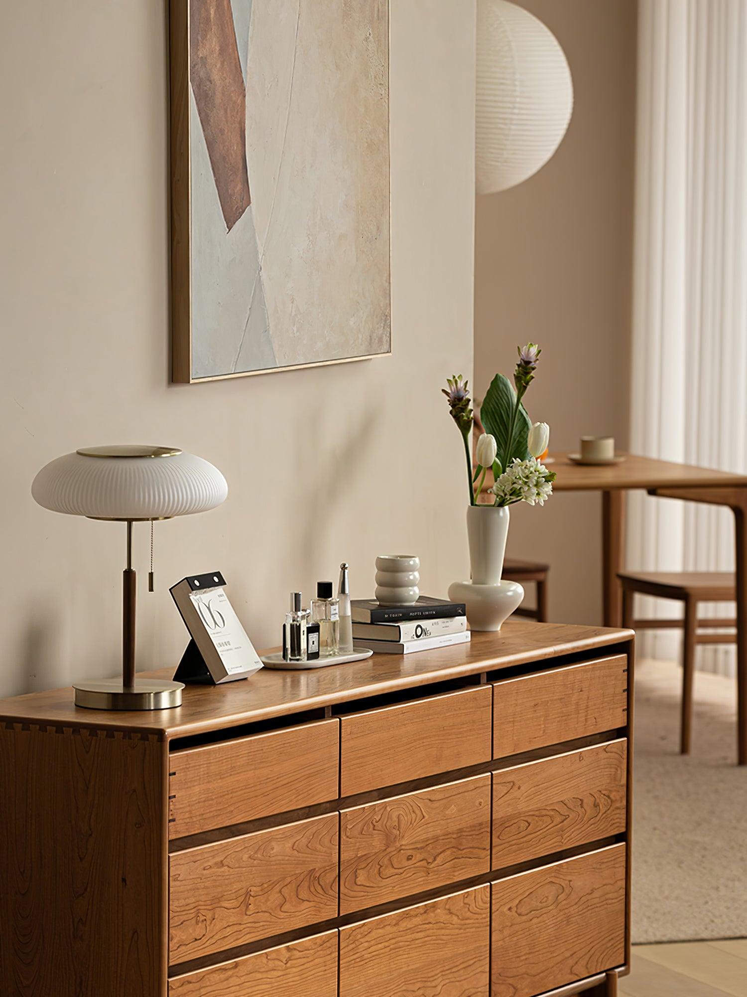 Glimmce Wood Table Lamp