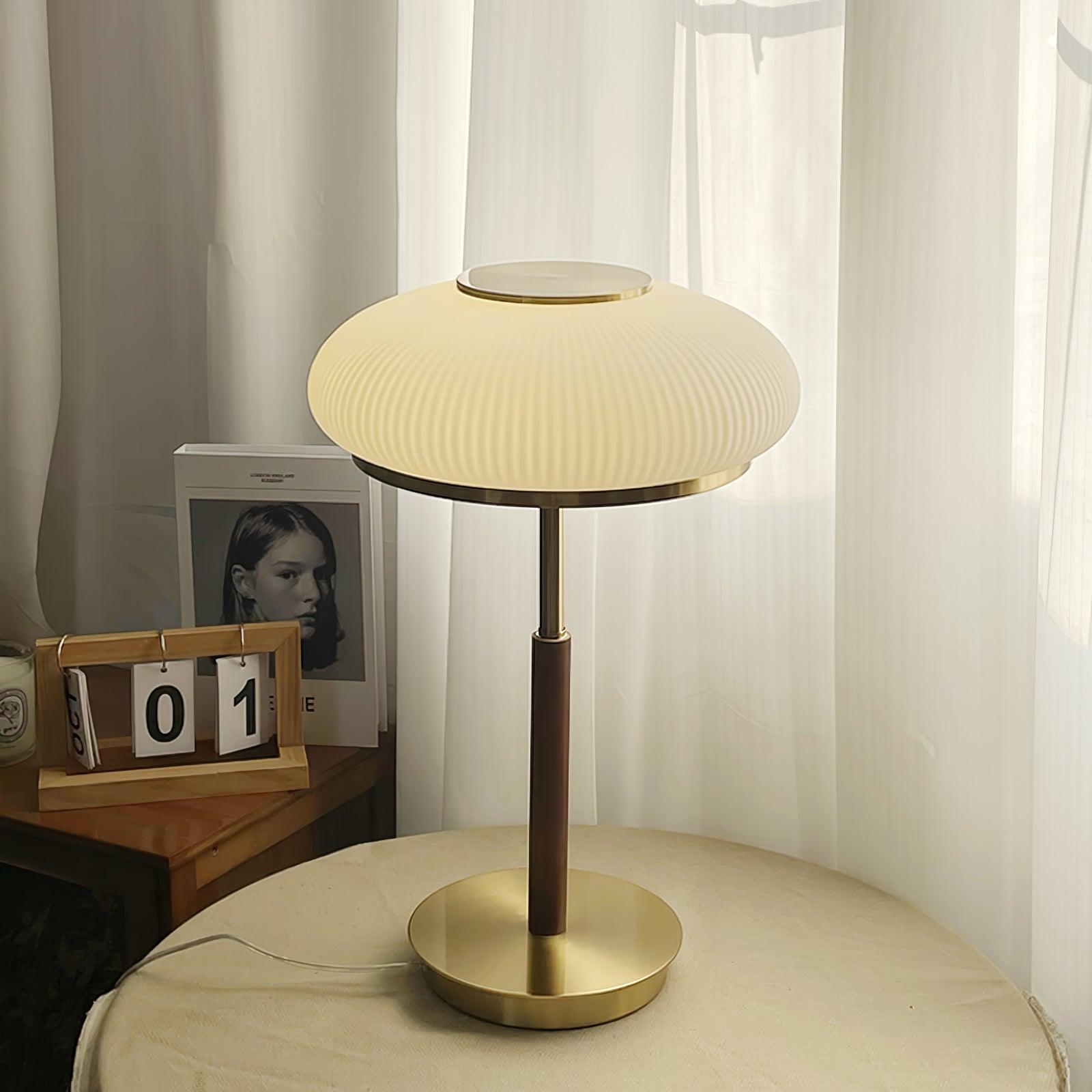 Glimmce Wood Table Lamp
