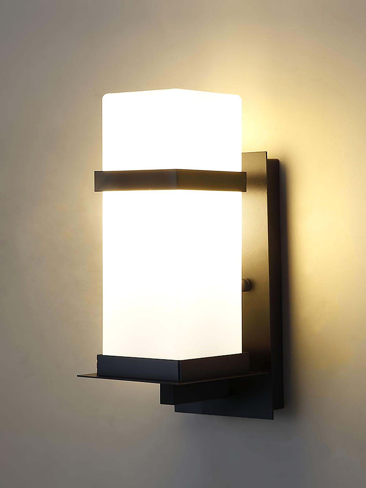 Dula Nordic Art Glass Outdoor Wall Light