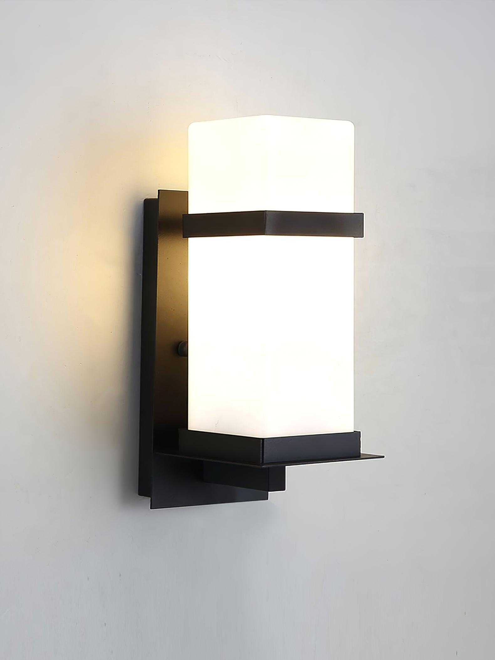 Dula Nordic Art Glass Outdoor Wall Light