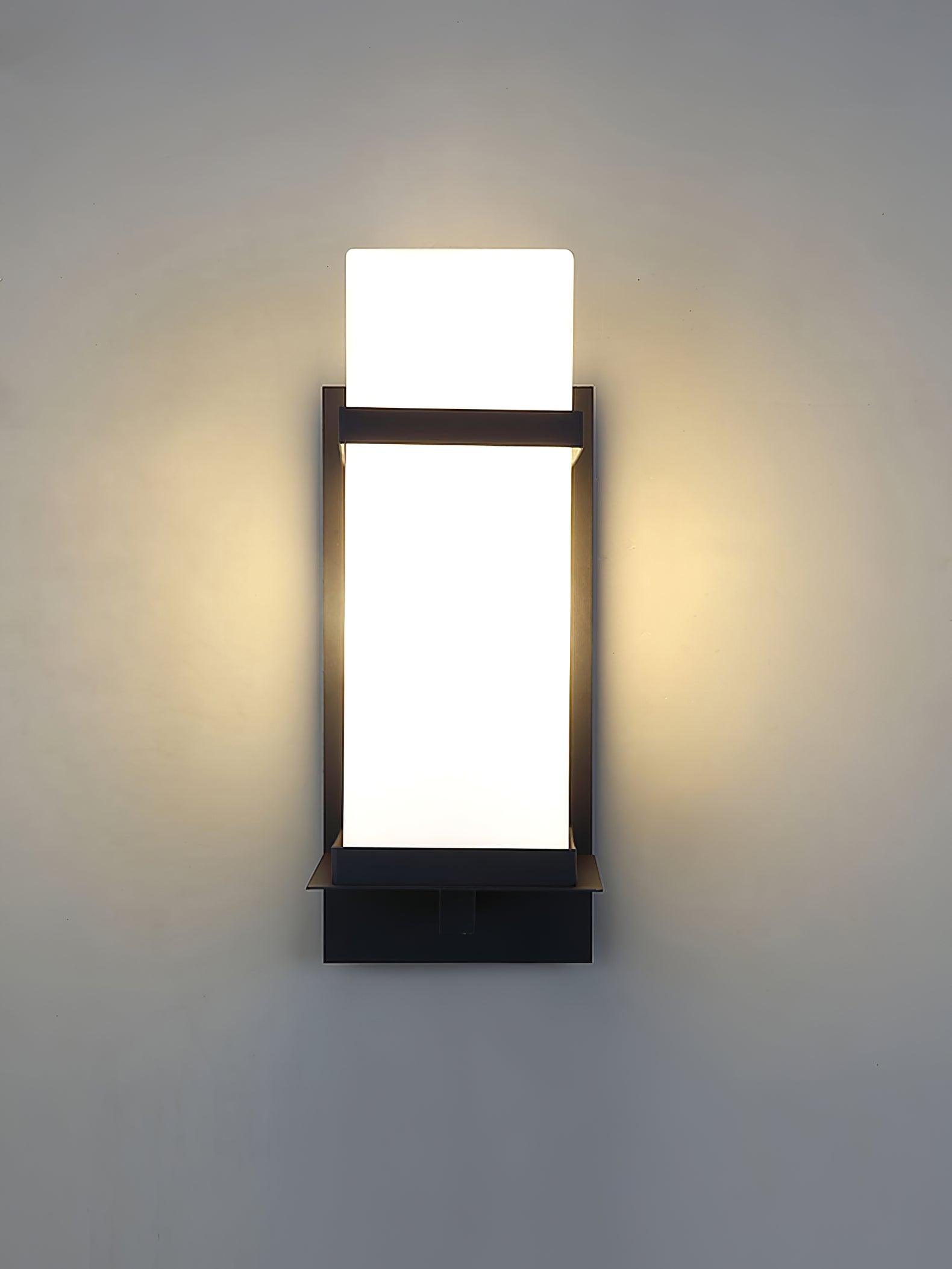 Dula Nordic Art Glass Outdoor Wall Light