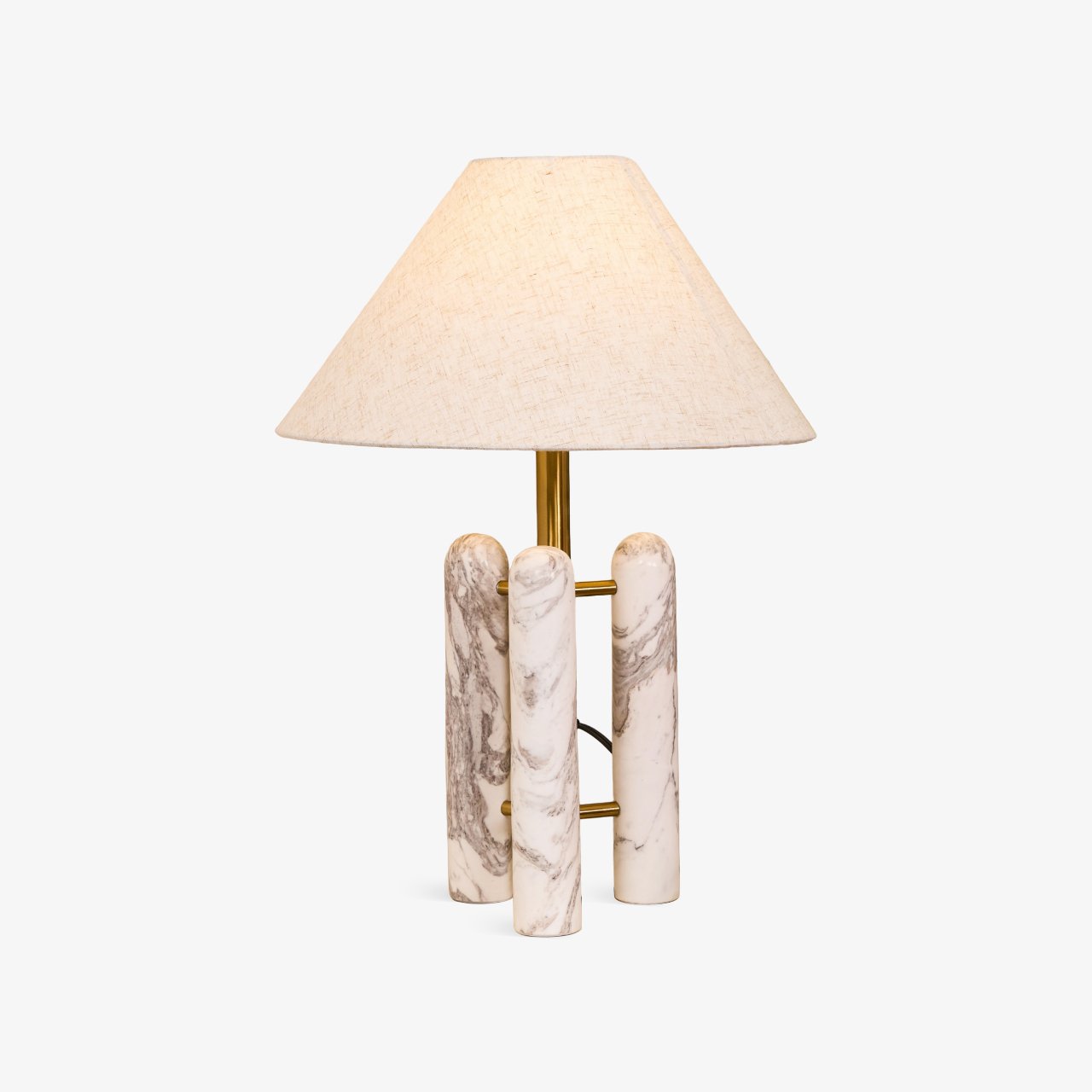 Trio Marble Modern Table Lamp