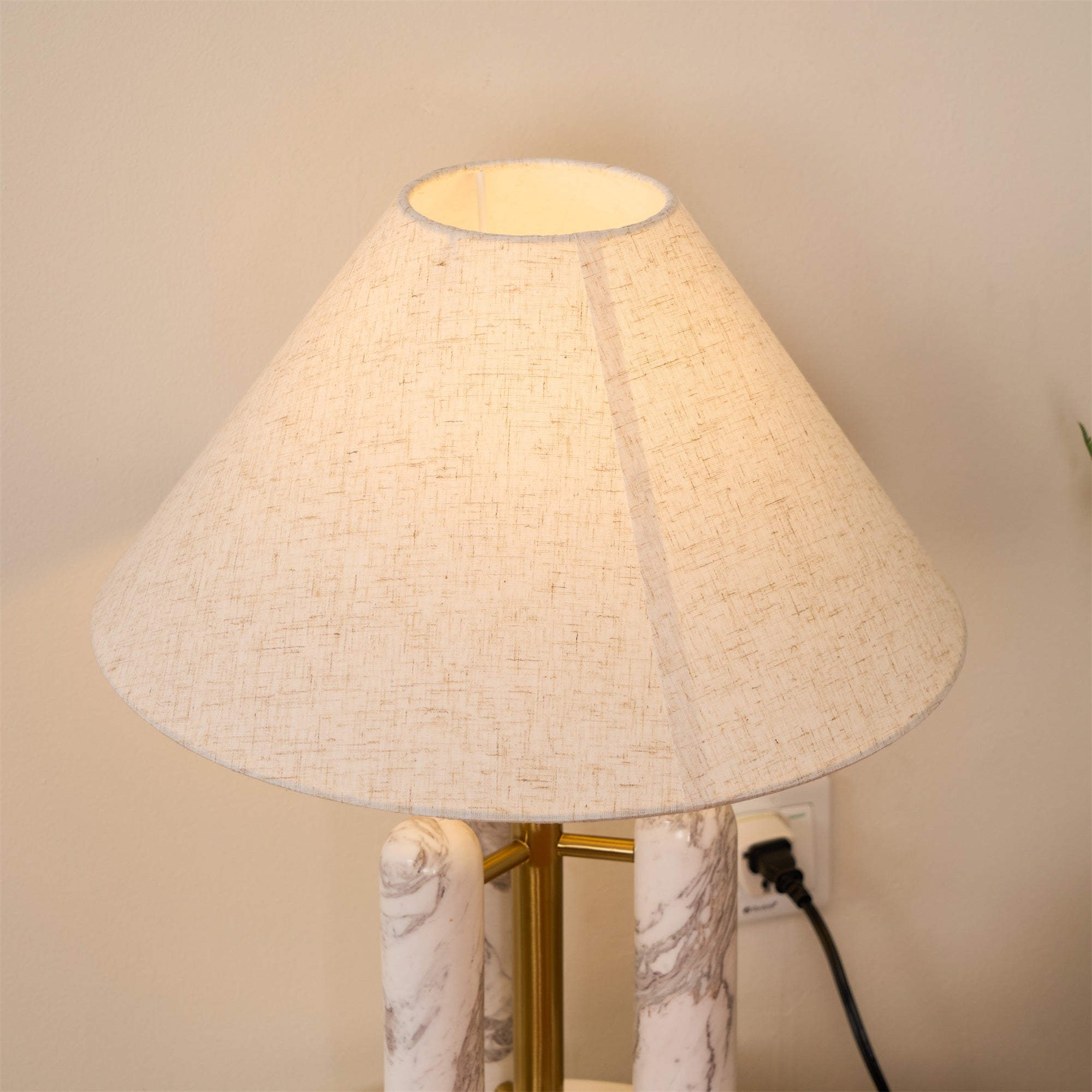 Trio Marble Modern Table Lamp