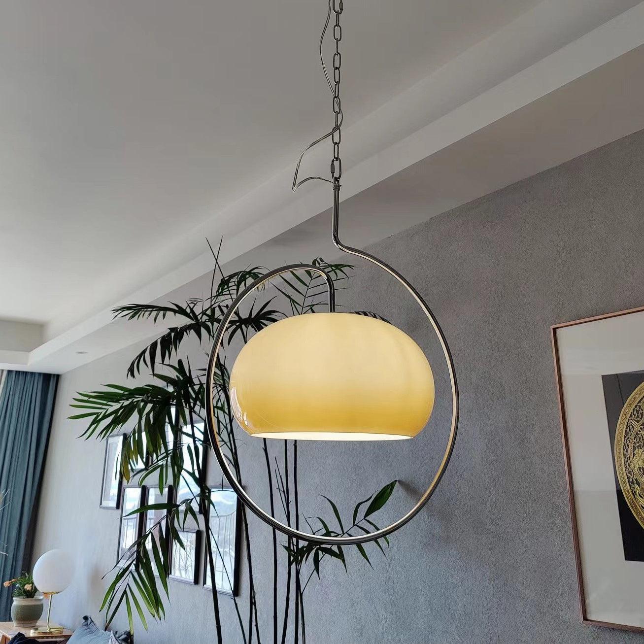 Medieval Premium Nordic Art Swag Glass Pendant Light
