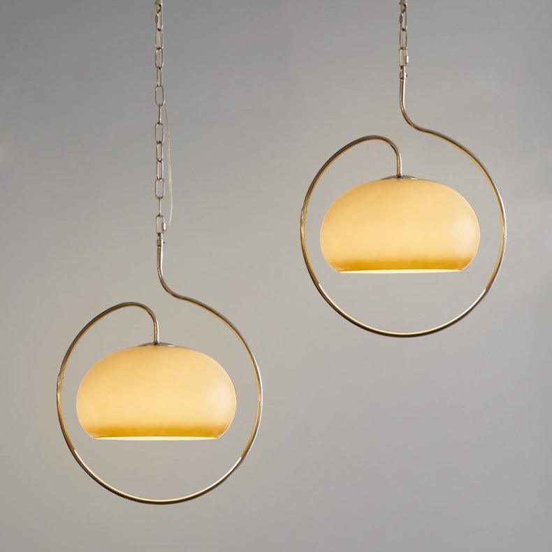 Medieval Premium Nordic Art Swag Glass Pendant Light