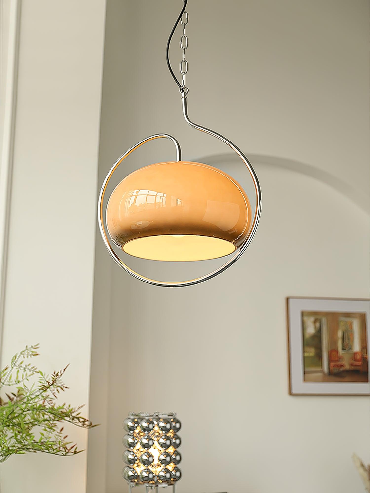 Medieval Premium Nordic Art Swag Glass Pendant Light