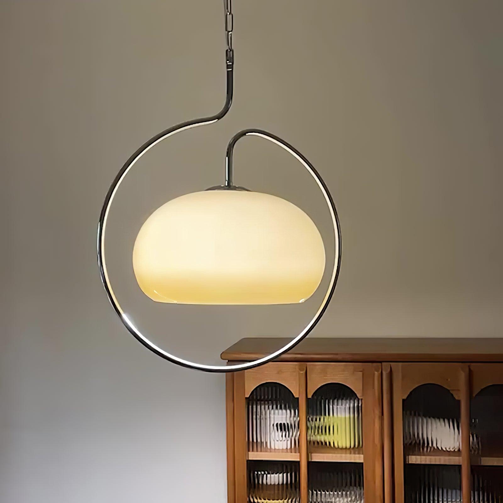 Medieval Premium Nordic Art Swag Glass Pendant Light