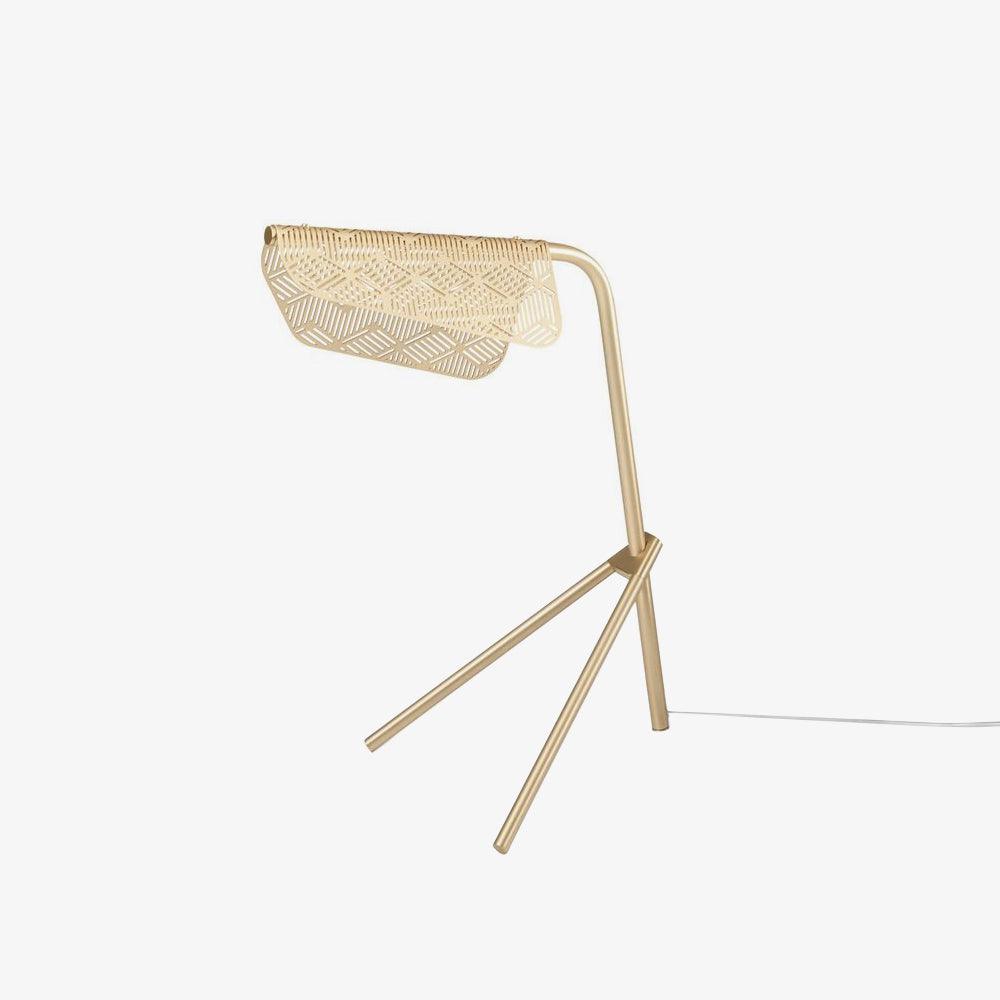 Lattice Gold Geometric Table Lamp