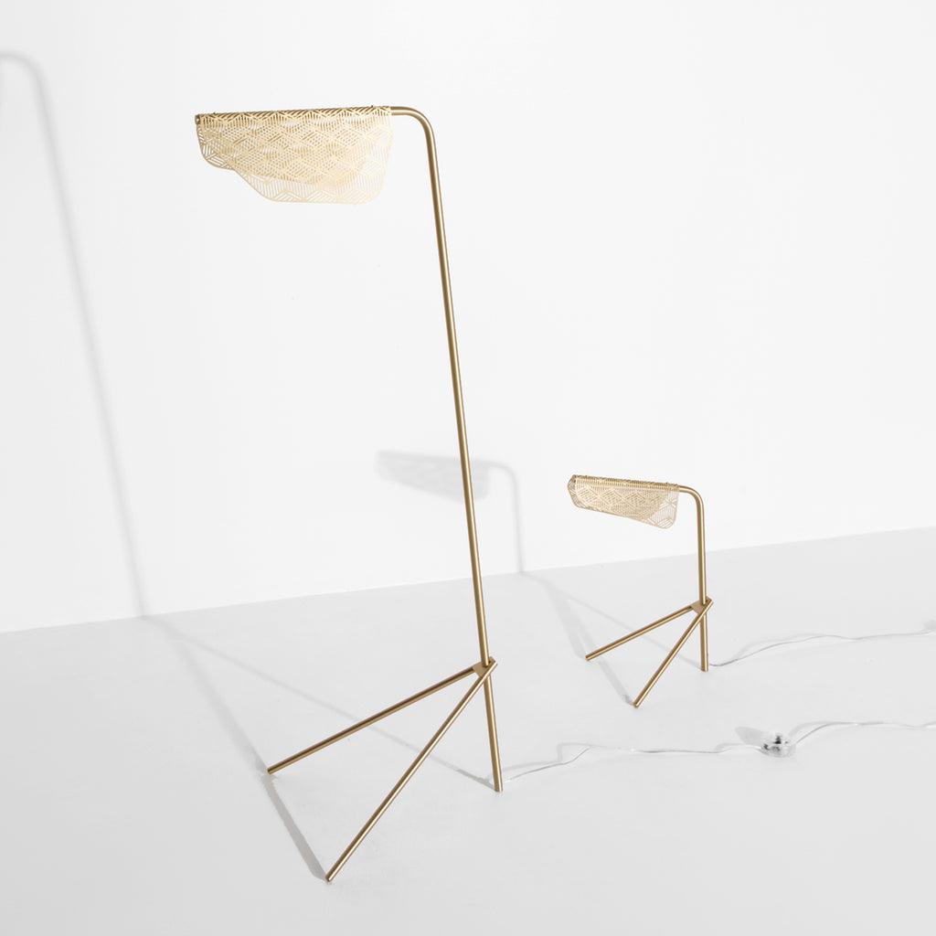 Lattice Gold Geometric Table Lamp