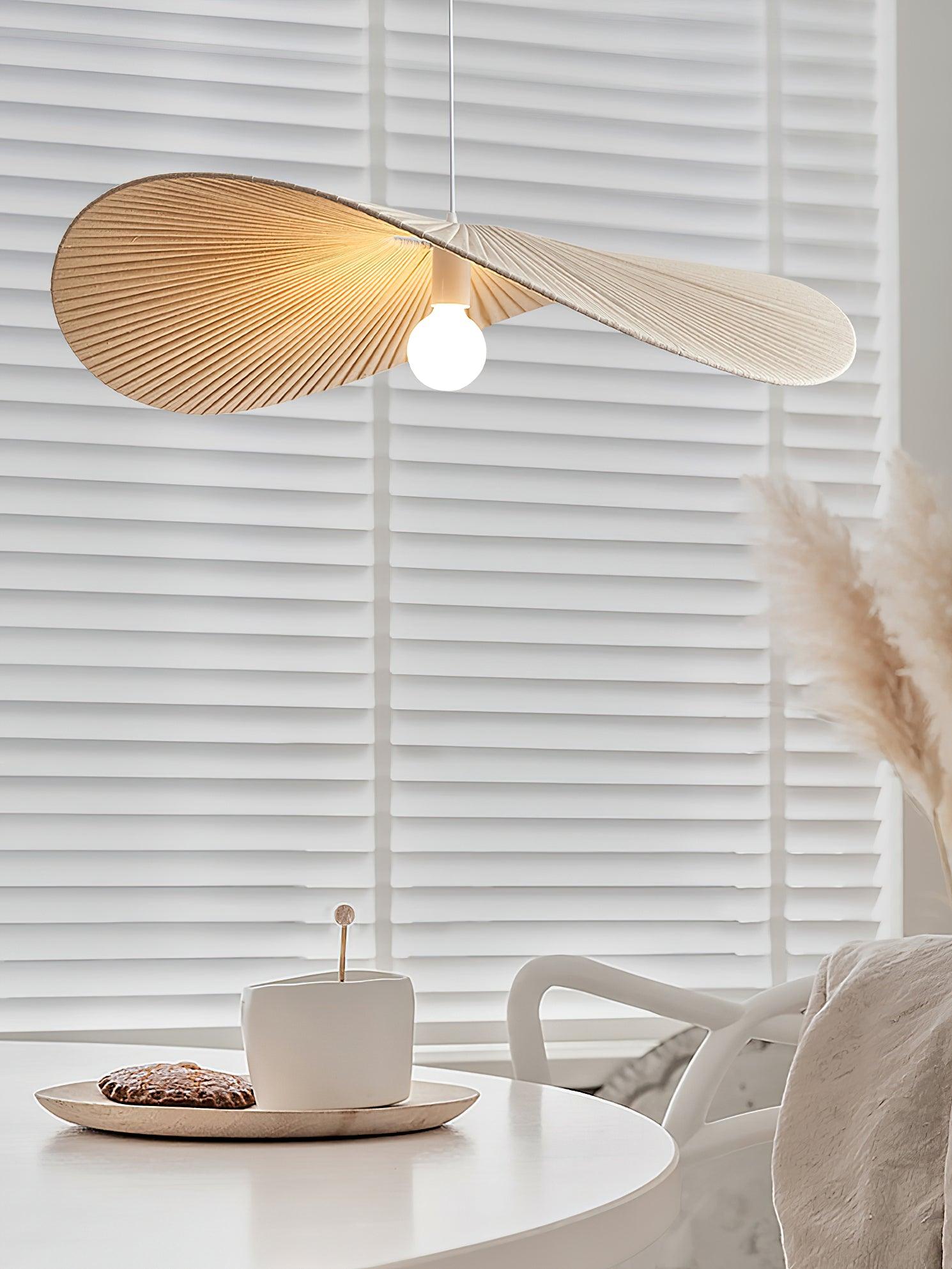 Cedrin Pendant Lamp Wave Natural