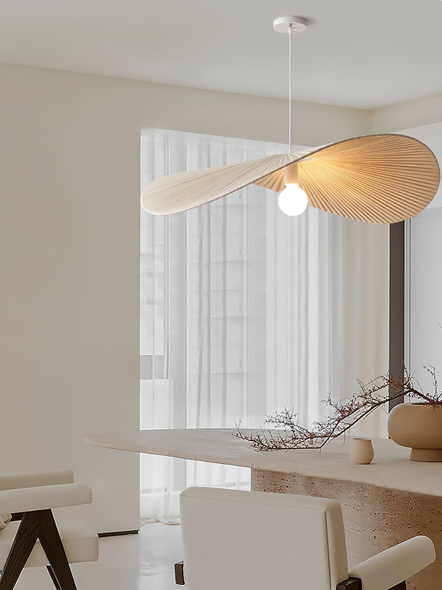 Cedrin Pendant Lamp Wave Natural